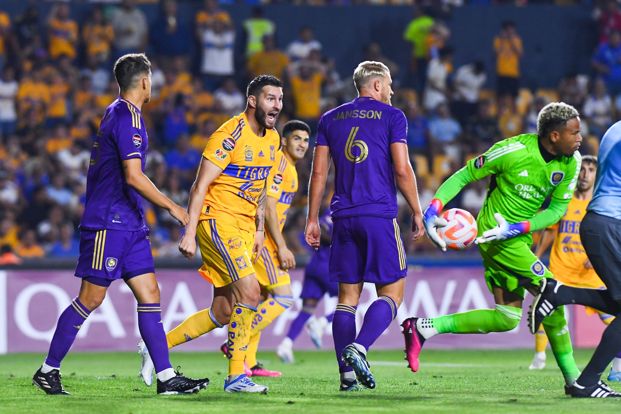 Concachampions As Fue El Vivo Entre Tigres Vs Orlando En Los