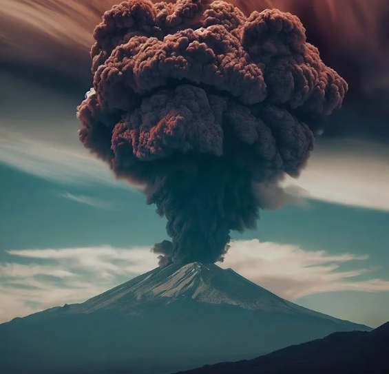 El alcance de una erupción del popocatépetl MARCA