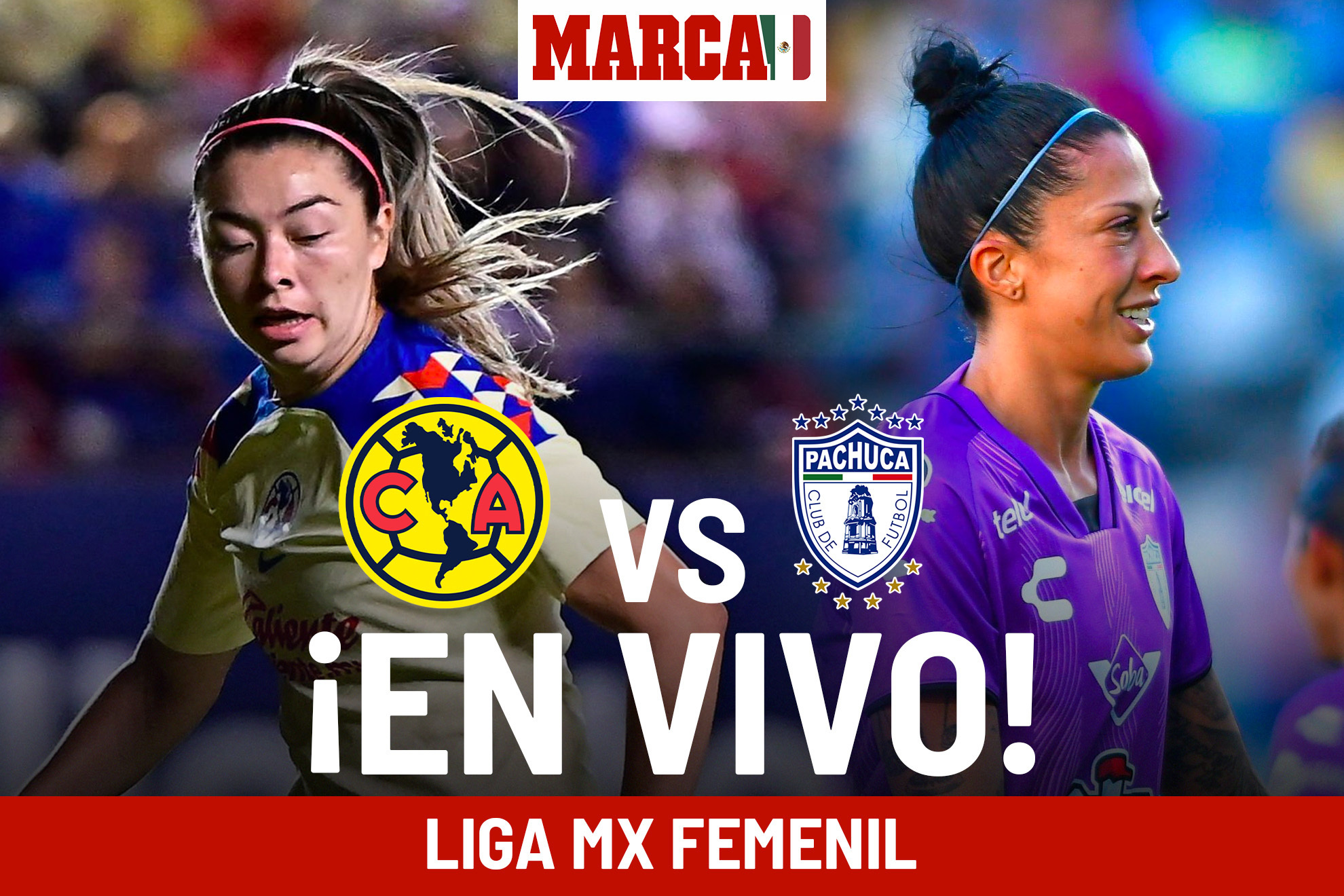 América elimina a Pachuca Femenil Partido hoy Liguilla MX Femenil