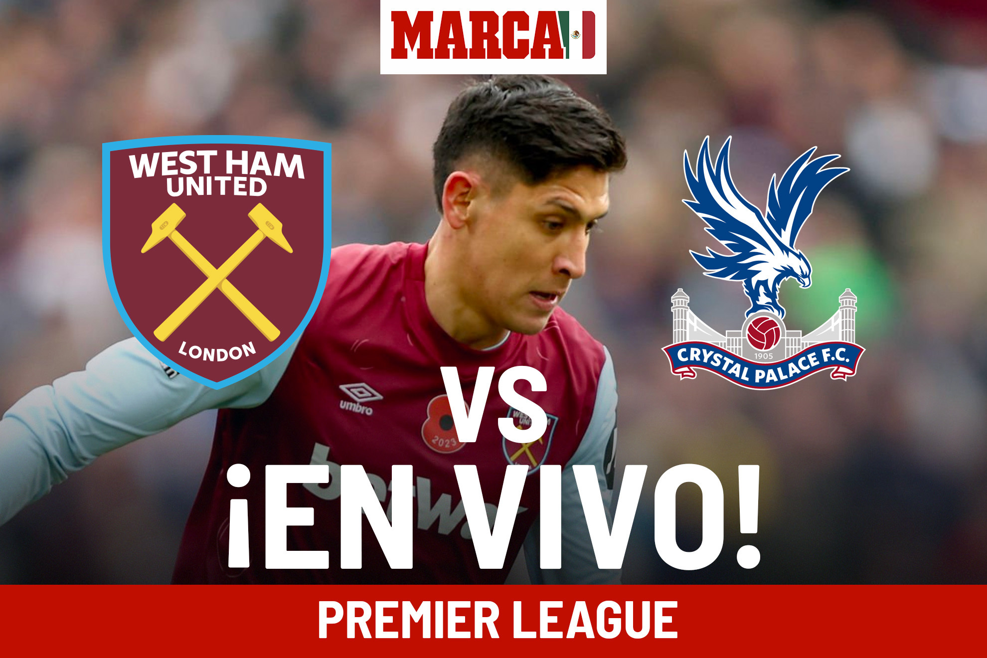 Premier League West Ham Vs Crystal Palace En Vivo Online Edson