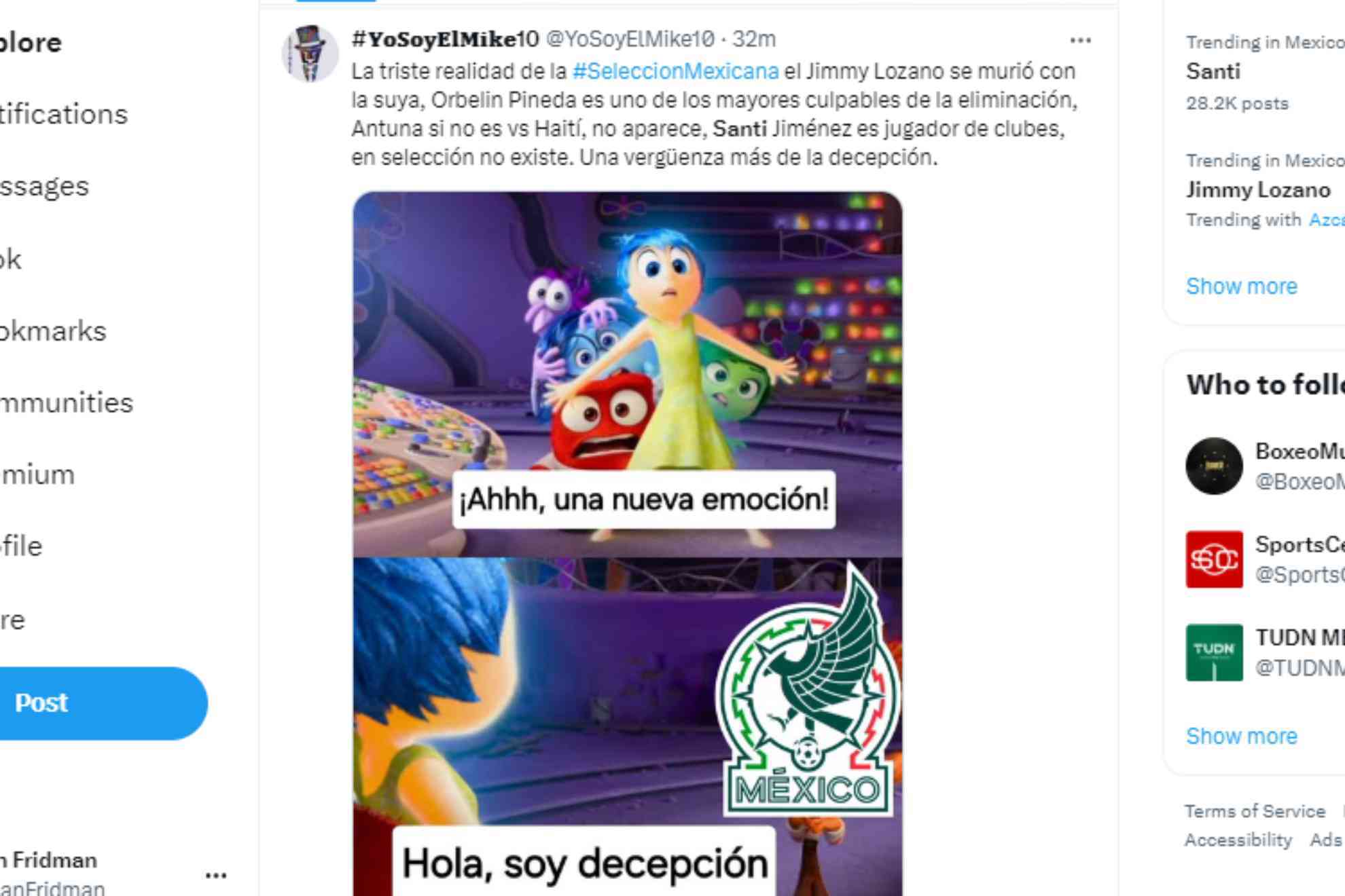 Jaime lozano y méxico son eliminados memes MARCA