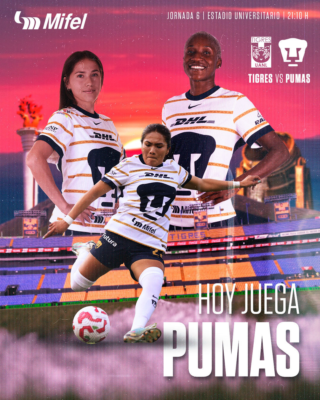 Tigres Vs Pumas Femenil En Vivo D Nde Ver Y A Qu Hora Juegan Liga Mx