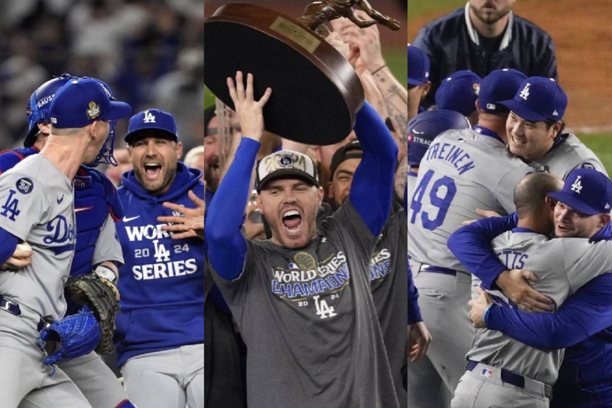 Los Angeles Dodgers celebran título de la Serie Mundial 2024 en honor a