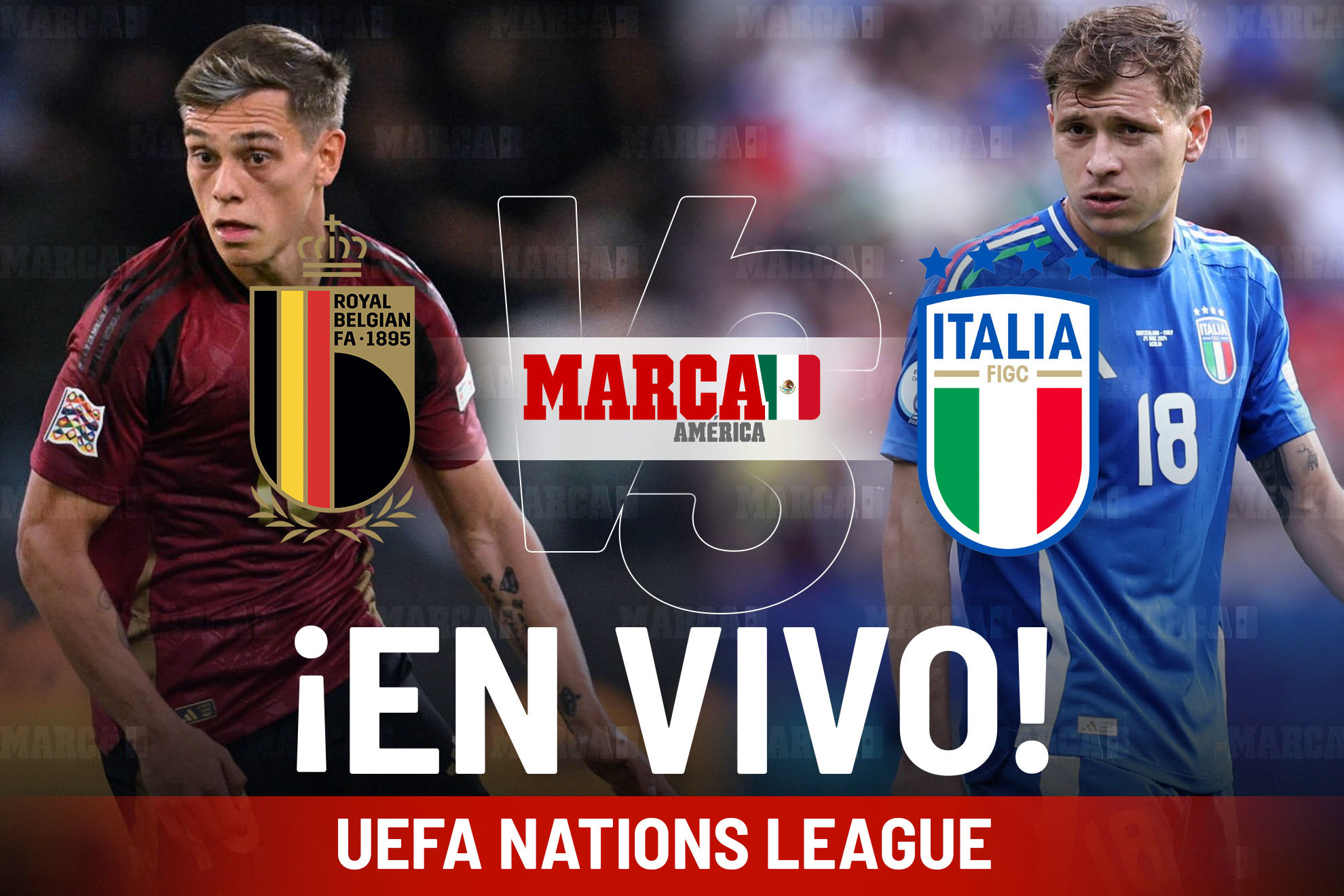 Uefa Nations League B Lgica Vs Italia En Vivo Partido Hoy Uefa