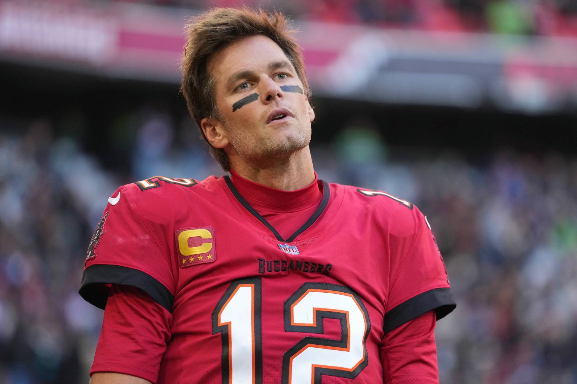 Tom Brady, en un partido con los Buccaneers