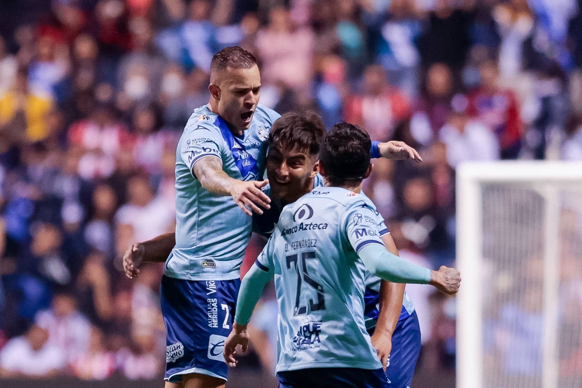 Los jugadores de Puebla están motivados tras la victoria ante Chivas en la Liga MX