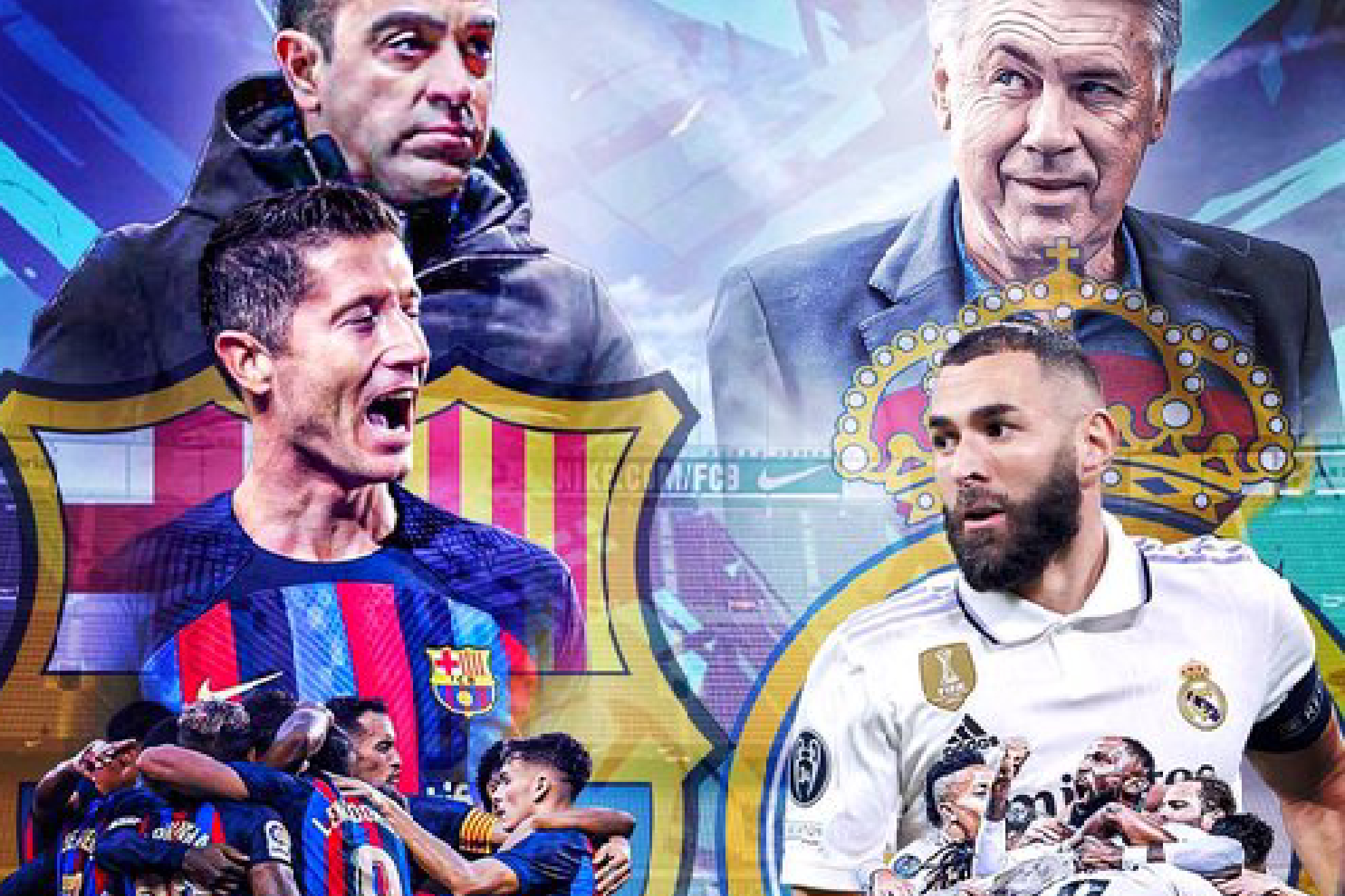 Una edición más del Barcelona vs Real Madrid aguarda sobre territorio blaugrana