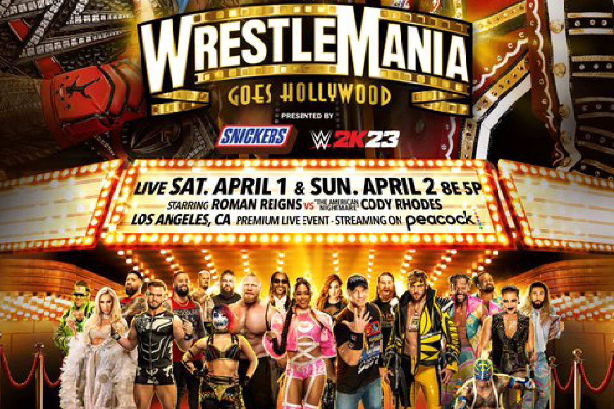 Wrestlemania 39 el evento que reúne lo mejor de la lucha libre en la WWE
