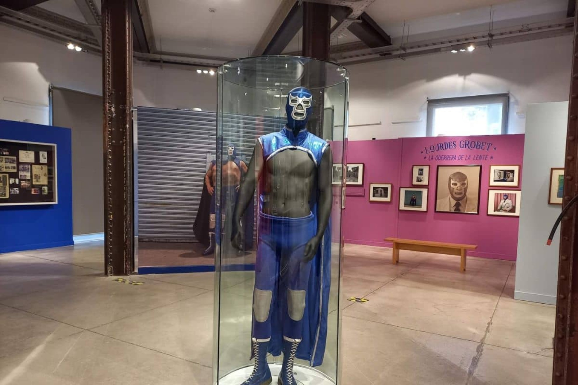 Visita la exposición sobre Blue Demon en el Museo del Estanquillo.