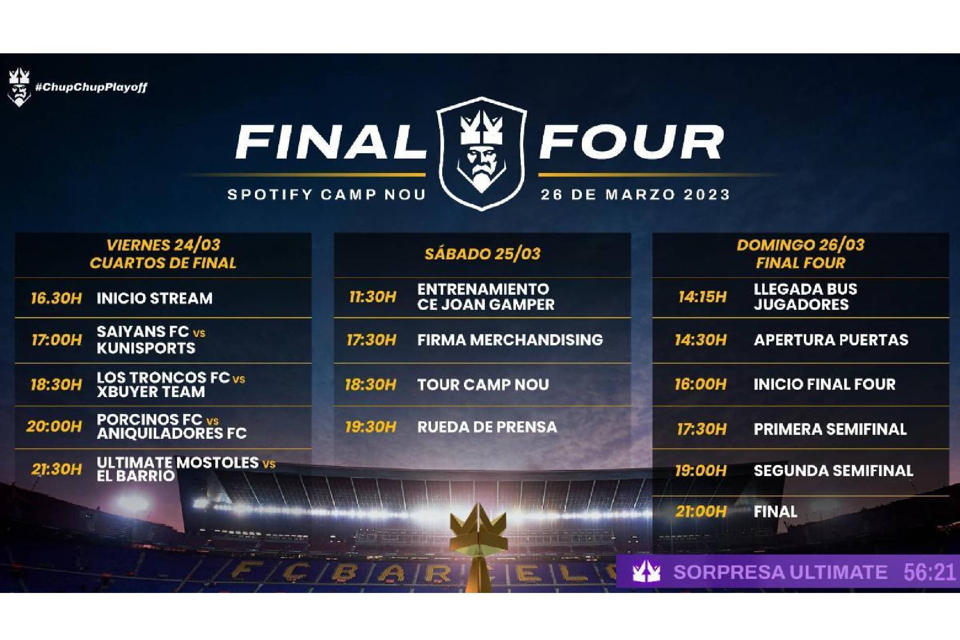 Gaming Definido el Final Four de Kings League Días, horarios y