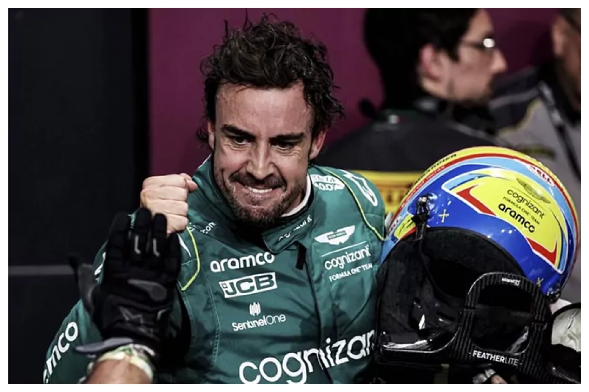Fernando Alonso, tras hacer el podio en Arabia