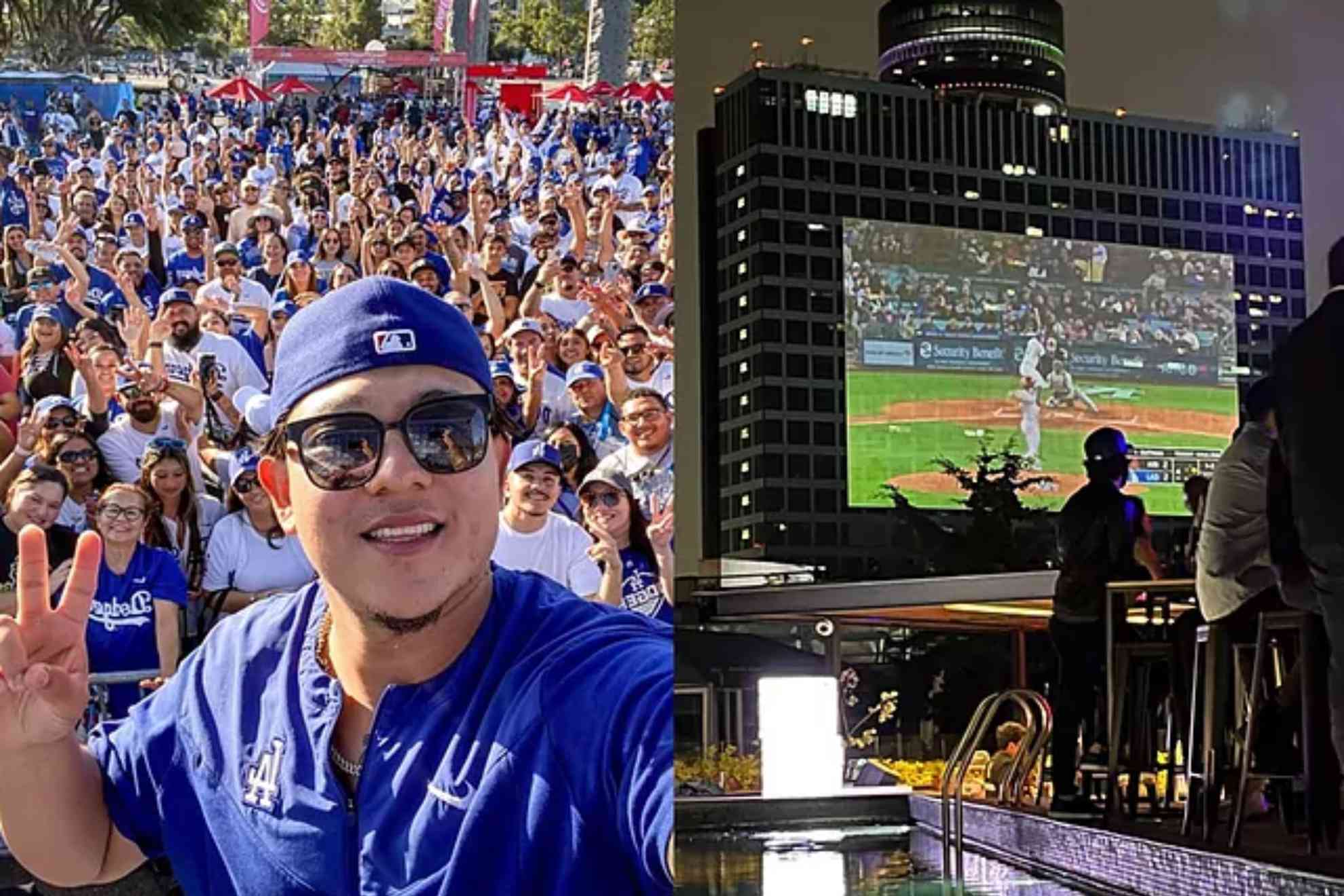La población de la Ciudad de México pudo ver gratis el partido de los Dodgers en el Opening Day de la MLB.