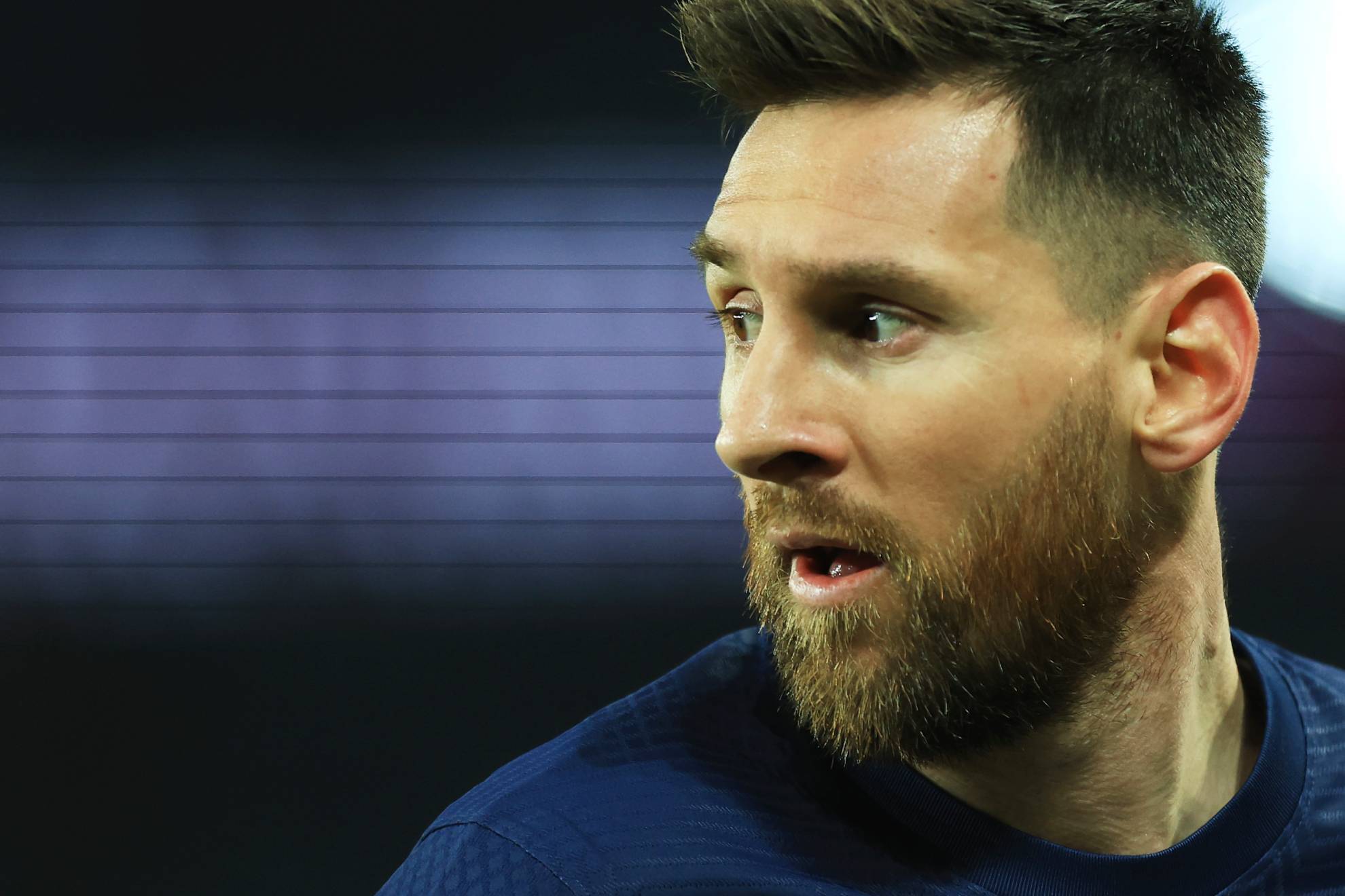 Messi, con rechiflas en el PSG