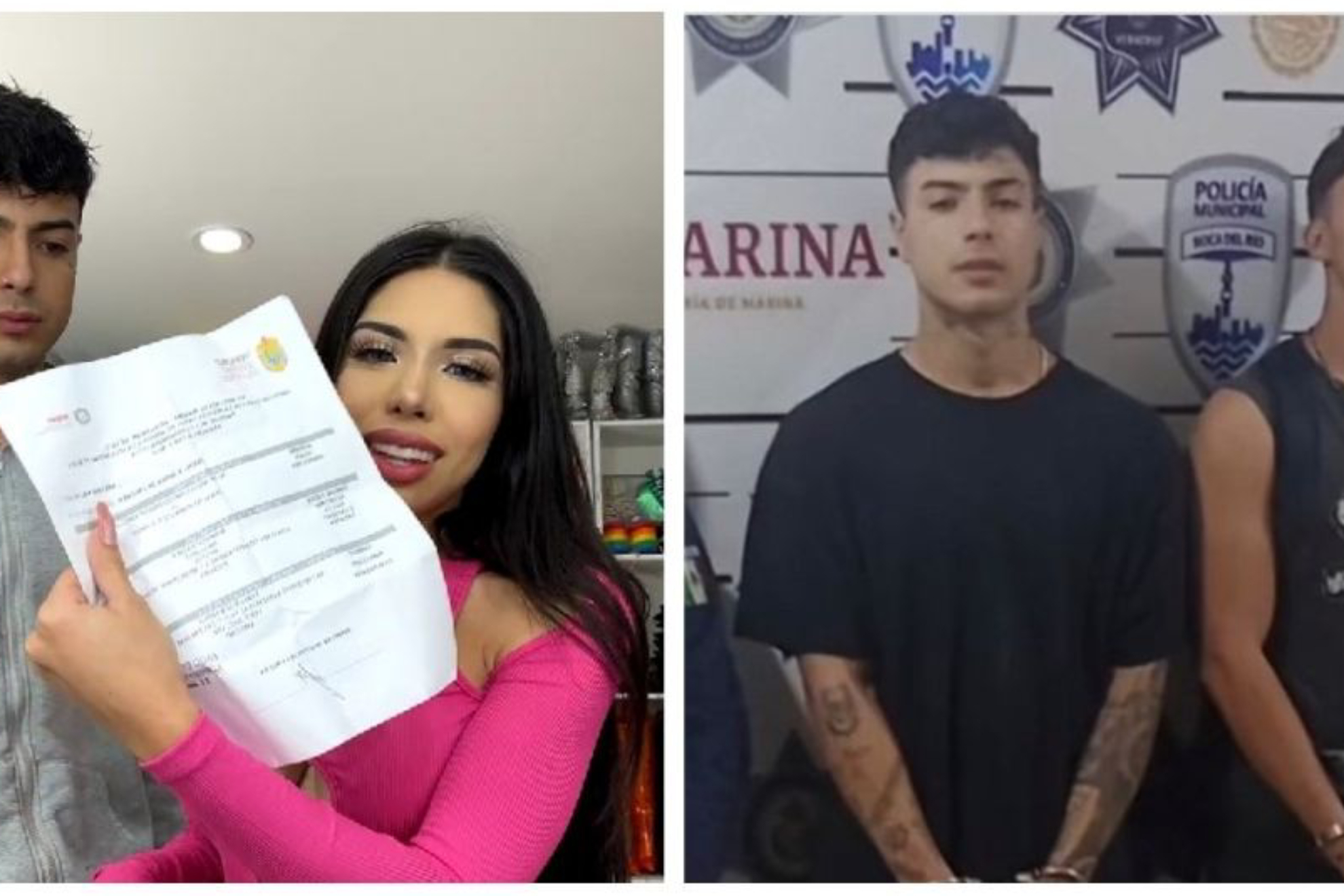 Yeri Mua Paga La Multa Para Liberar A Su Novio Naim Darrechi De La Yeri Mua Paga La Multa Para Liberar A Su Novio Naim Darrechi De La