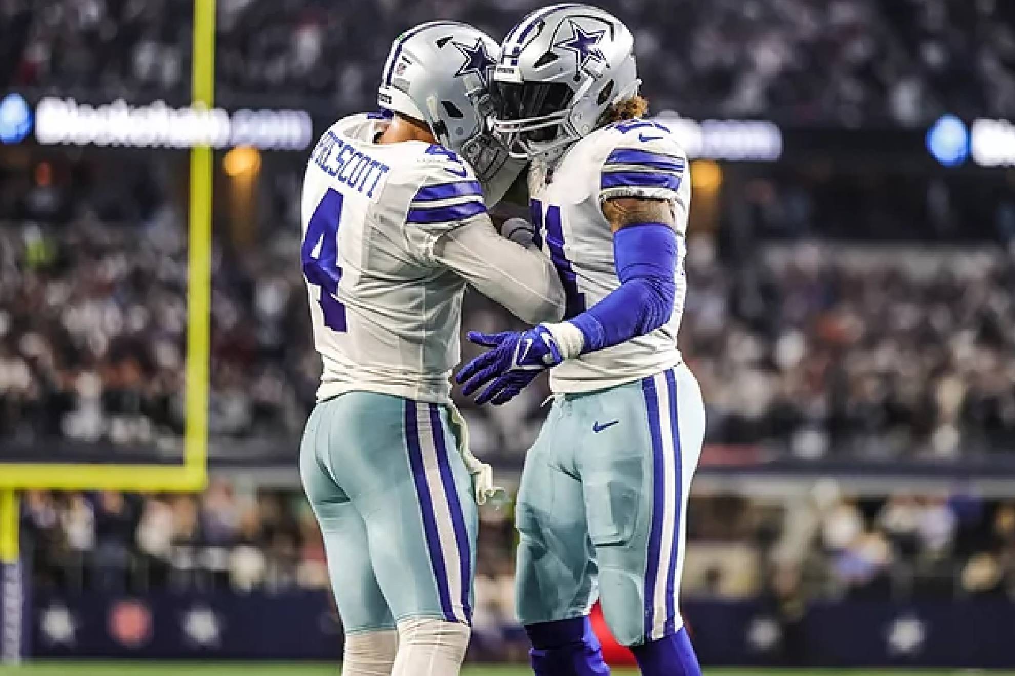 Cowboys ganan a Lions con dos touchdowns de Ezekiel Elliott y el regreso de  Dak Prescott