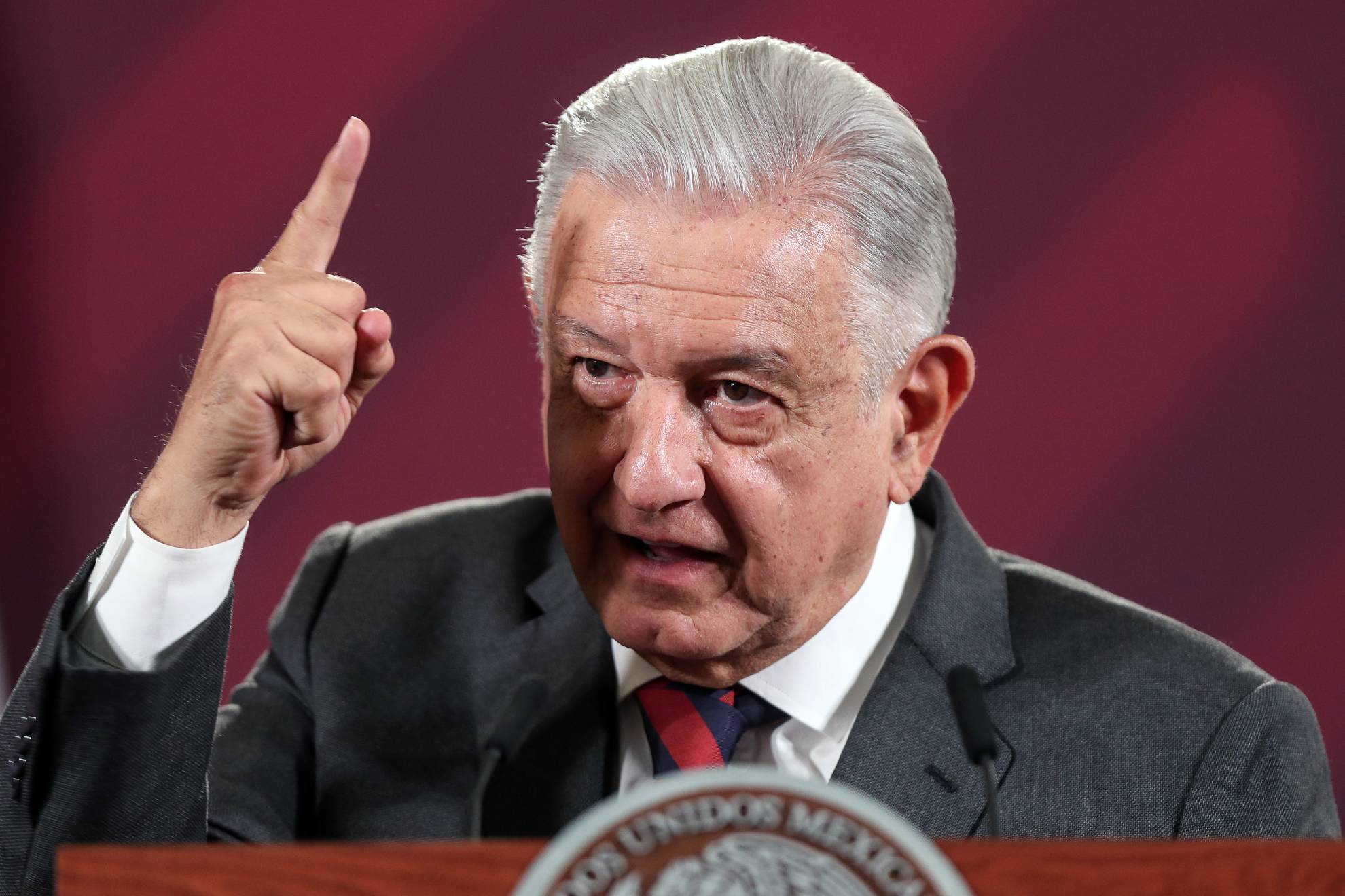 El presidente Andrs Manuel Lpez Obrador recrudeci sus criticas al gobierno de Estados Unidos en su conferencia maanera