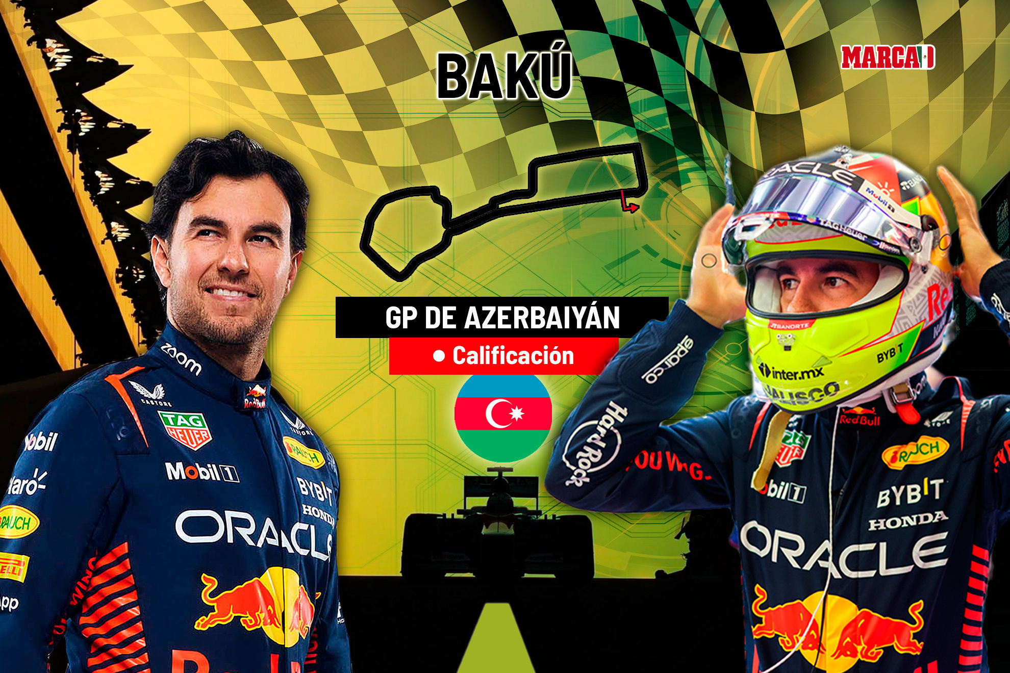 Gp azerbaiy n 2023 clasificaci n en vivo checo p rez en f1