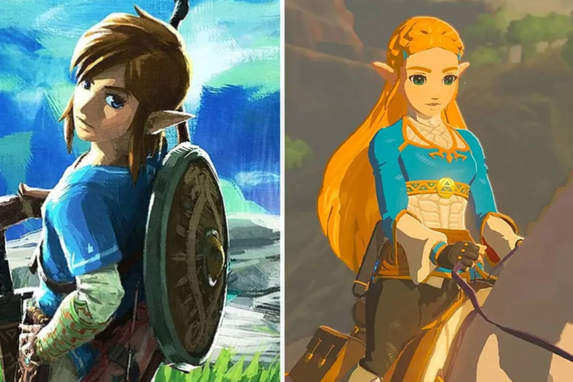 Link y Zelda, íconos de Nintendo desde hace décadas
