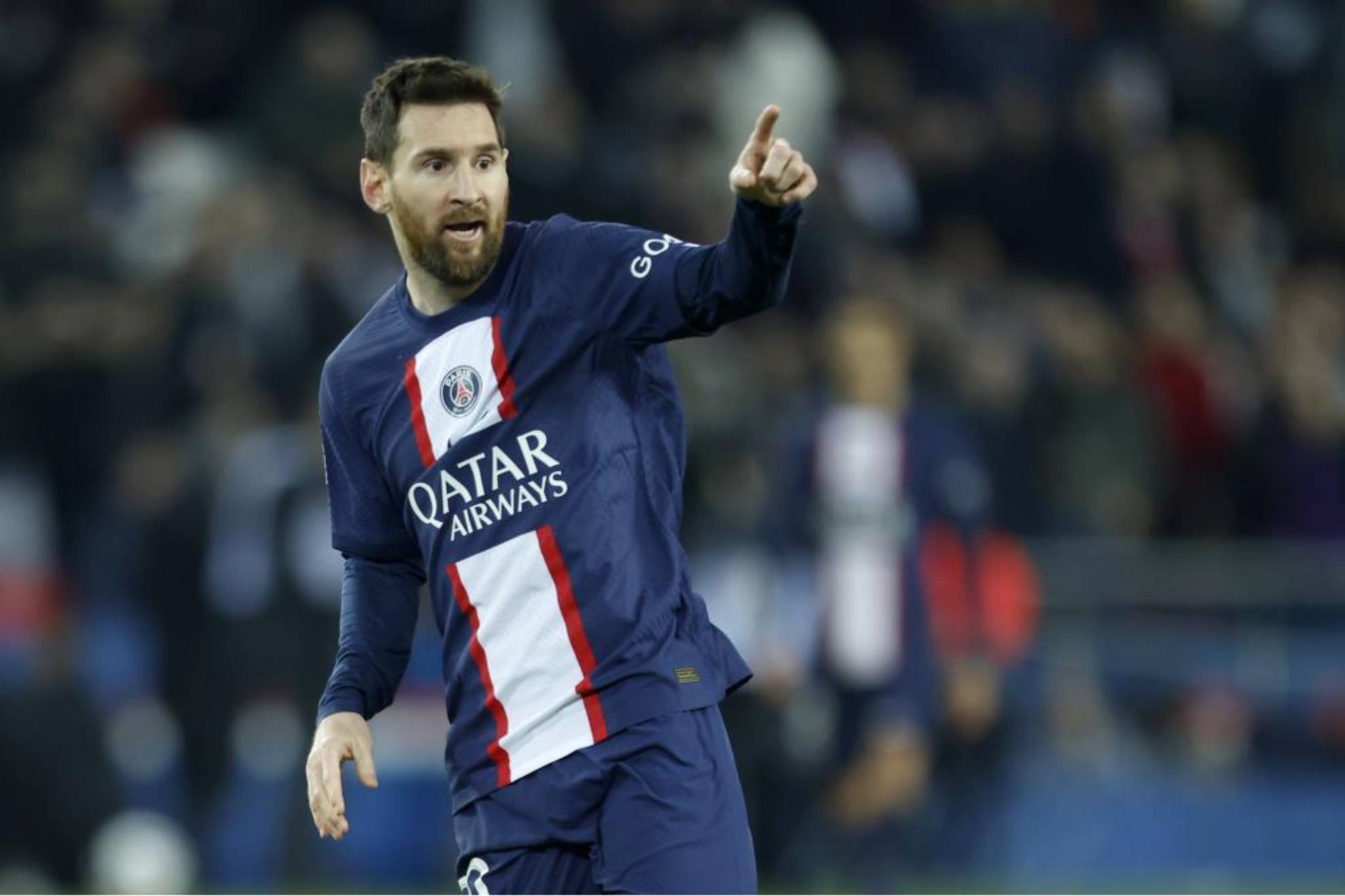 Messi, jugando sus últimos partidos en PSG
