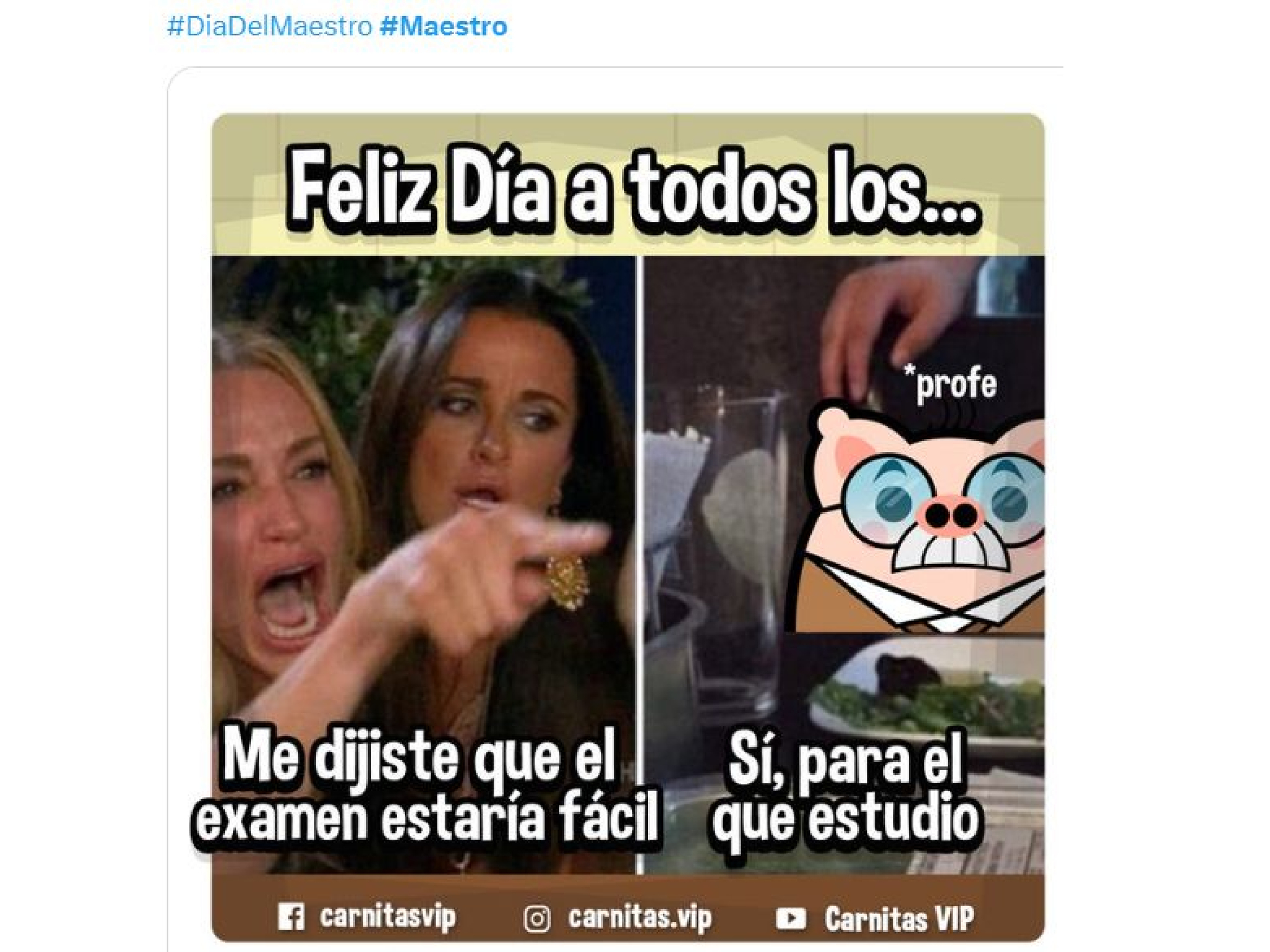 Día Del Maestro Los Mejores Memes De Usuarios Los Docentes No Podían Escapar Al 0498