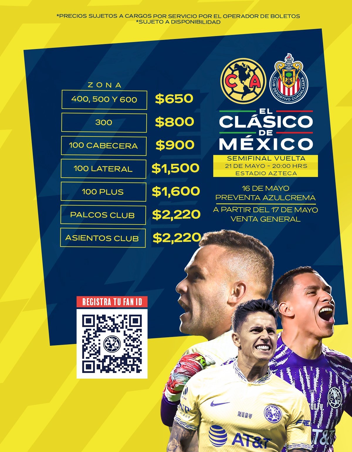 Liga MX 2023 Venta de boletos Chivas vs América Semifinal precios y cómo comprar Liga MX 2023
