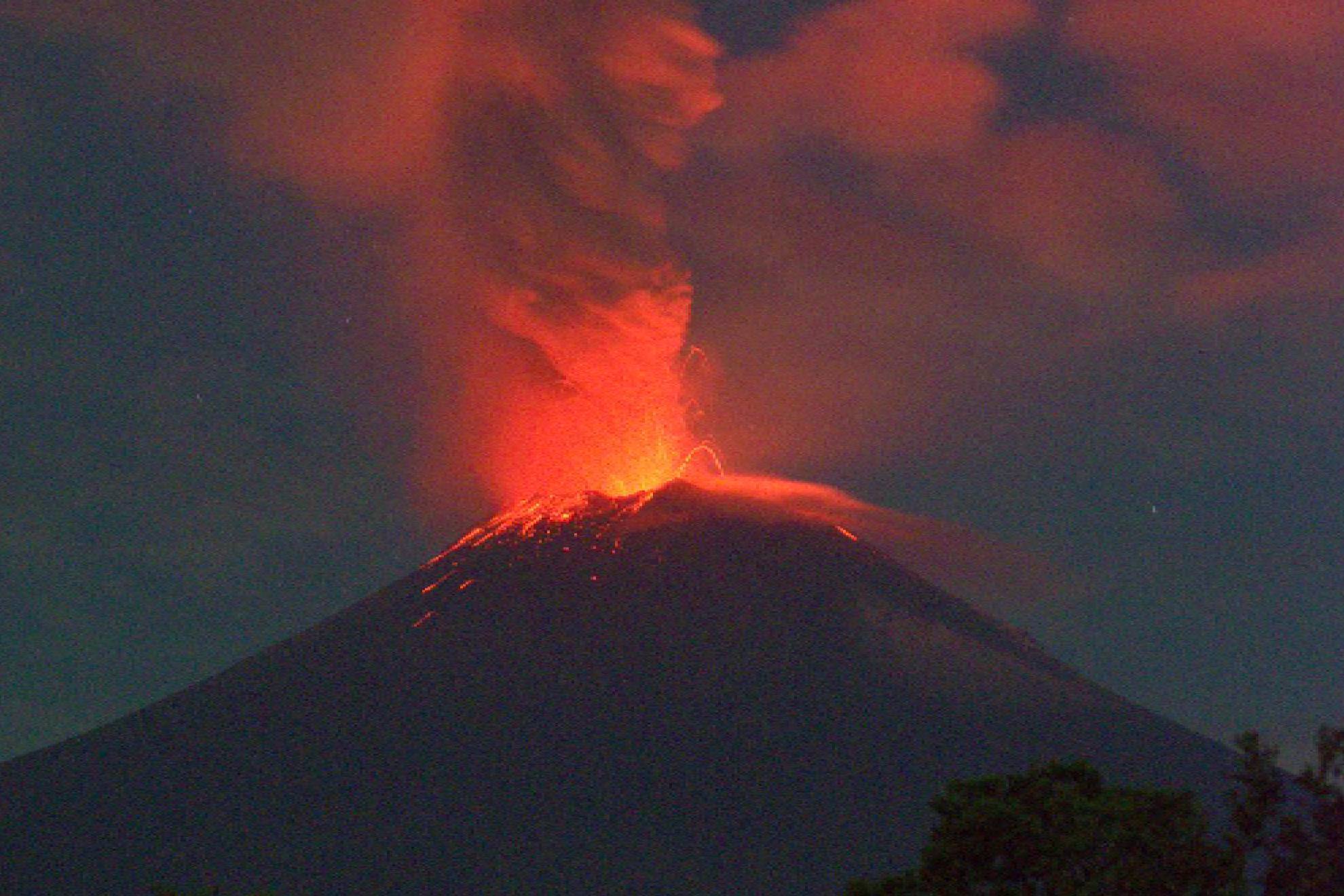 Hay posibles escenarios de lava volcánica si llega hacer erupción el Popocatépetl