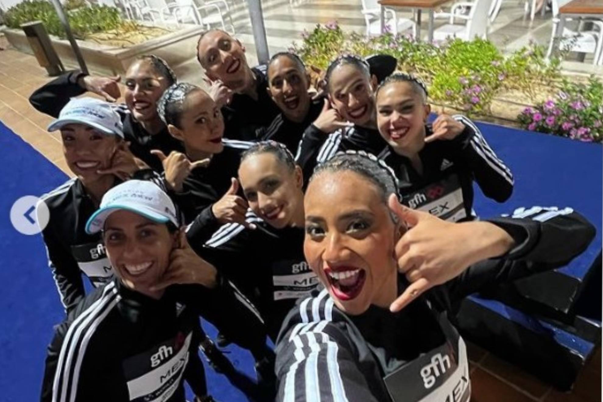 Samanta Rodrguez y el equipo de natacin que hizo historia en Egipto