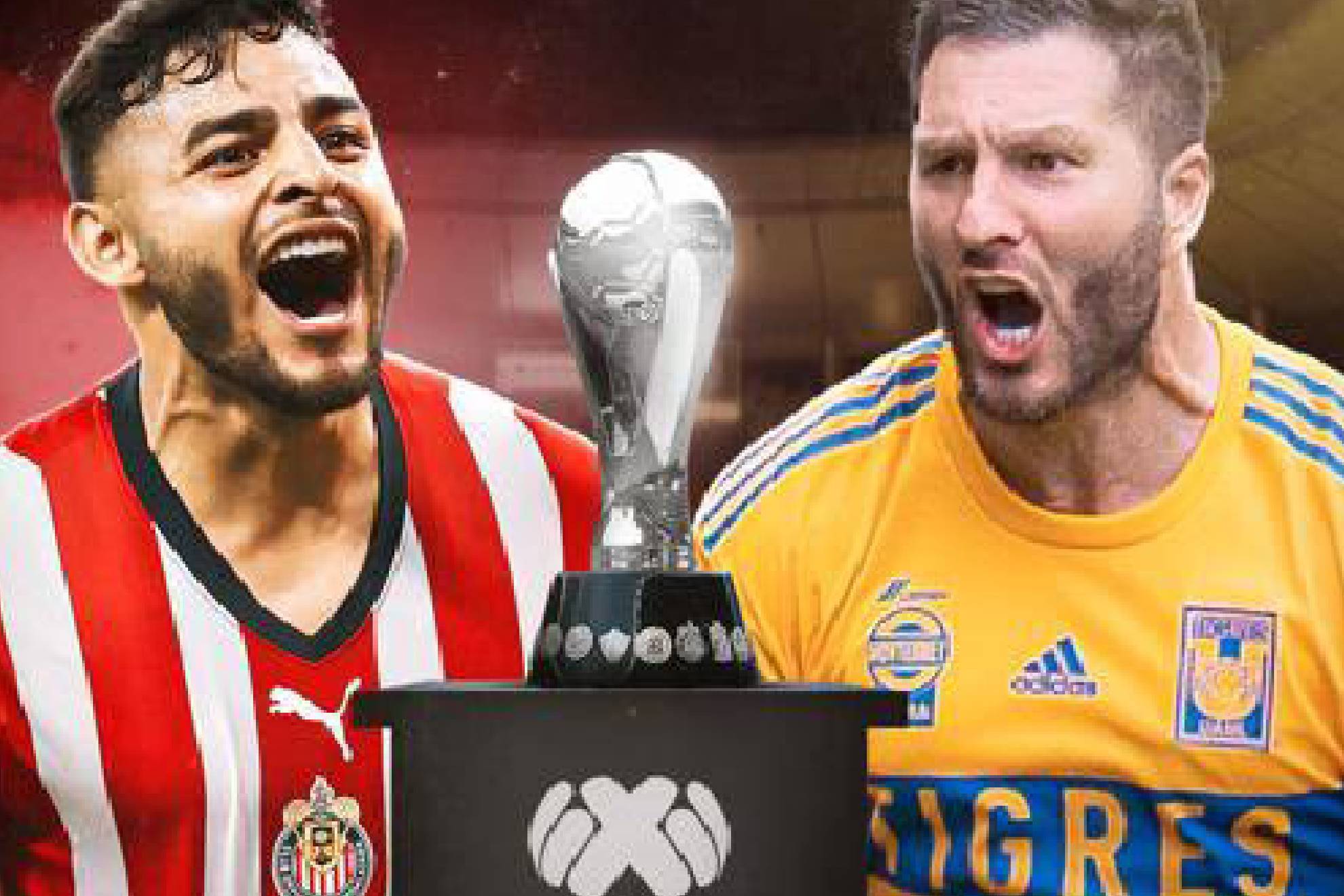Alexis Vega por Chivas y André-pierre Gignac con Tigres se medirán en la Gran Final del futbol mexicano