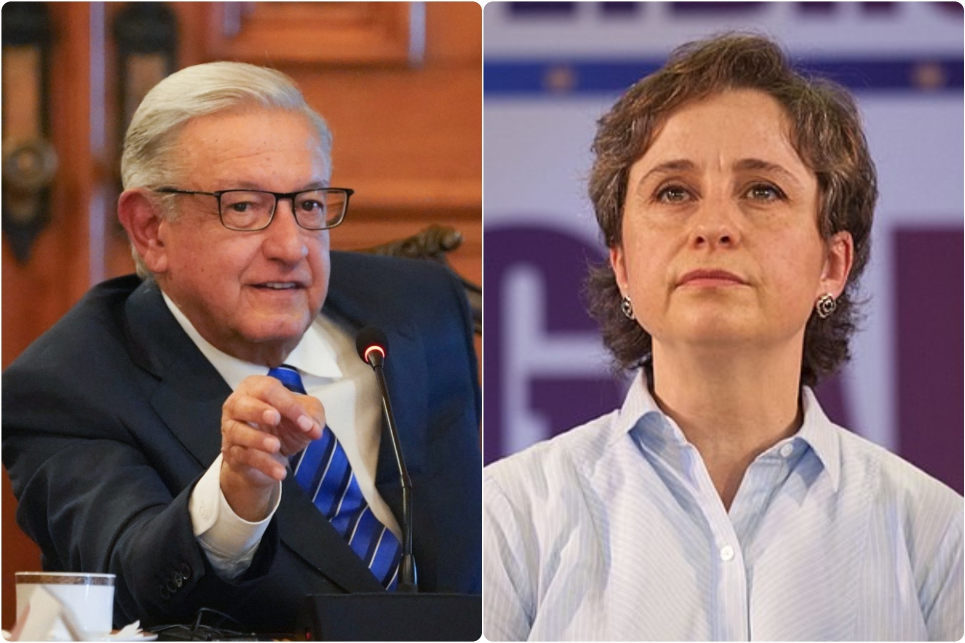 Obrador volvió a señalar el trabajo periodístico de Aristegui.