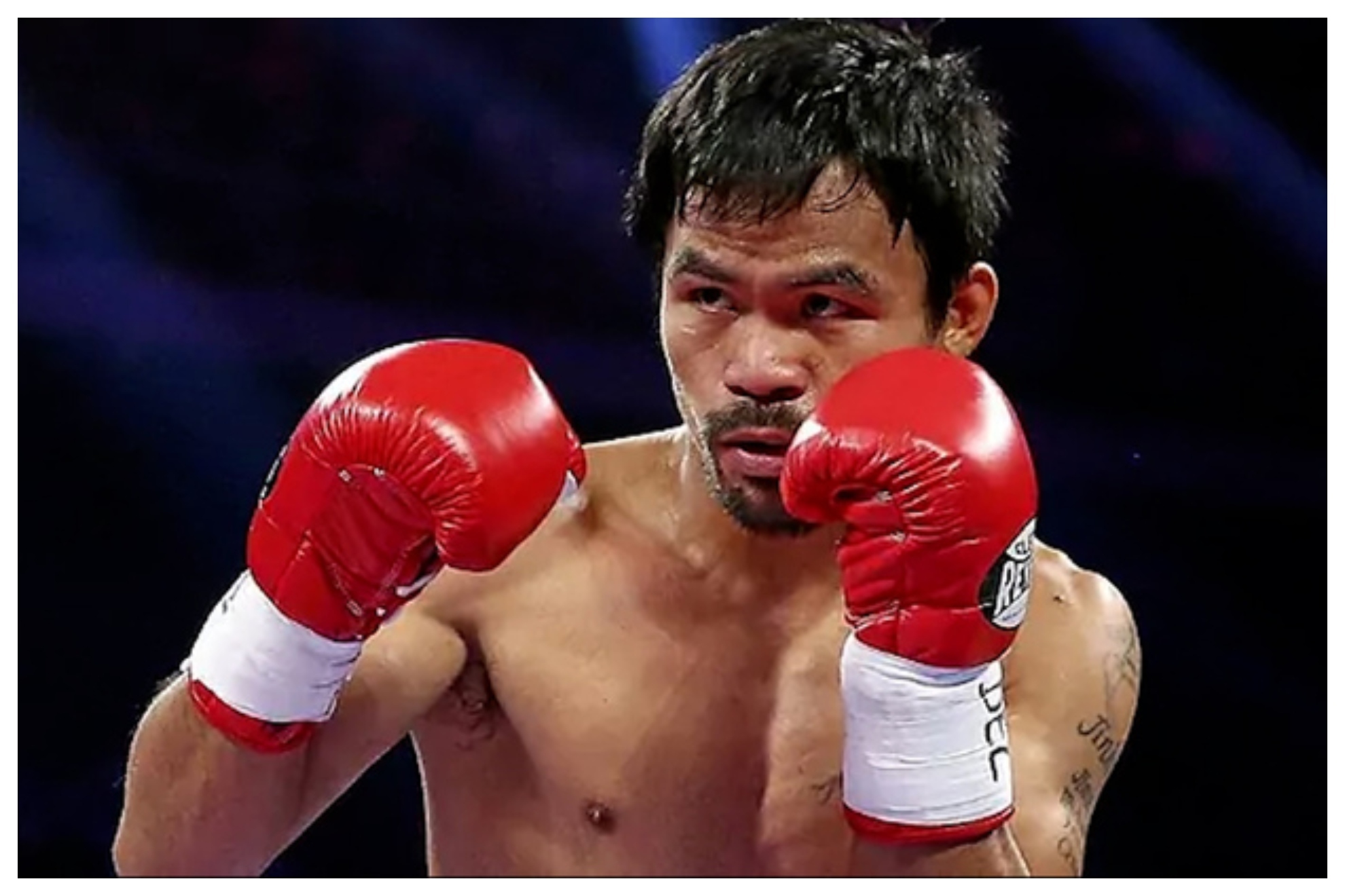Manny Pacquiao, durante un combate