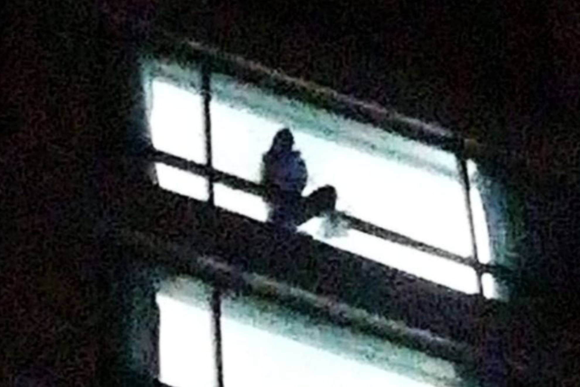 La mujer saltó desde la ventana de la habitación del hotel