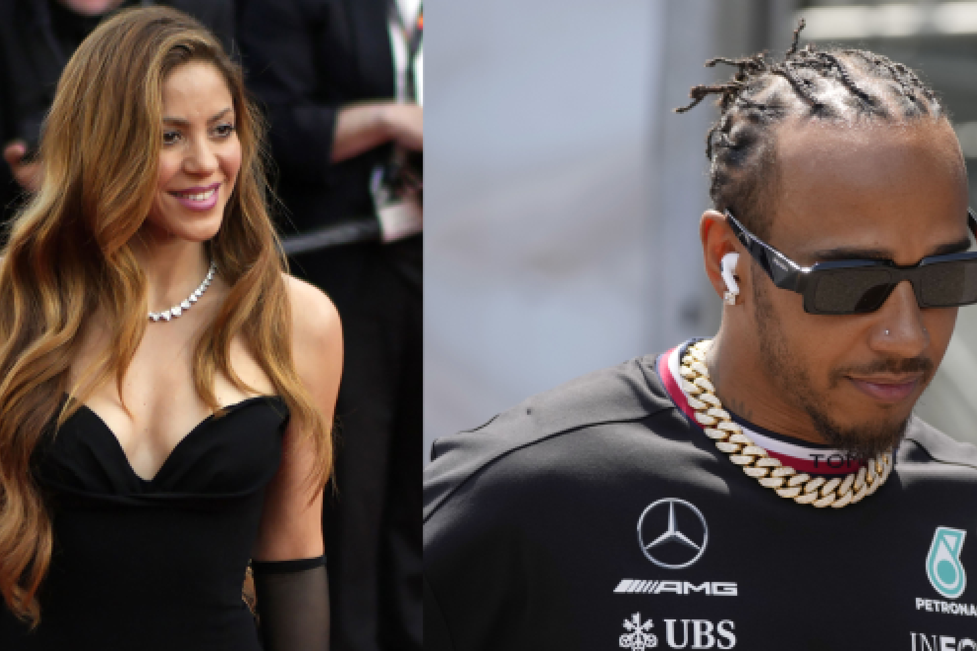 Shakira y Lewis Hamilton graban videos idénticos surfeando y los rumores explotan