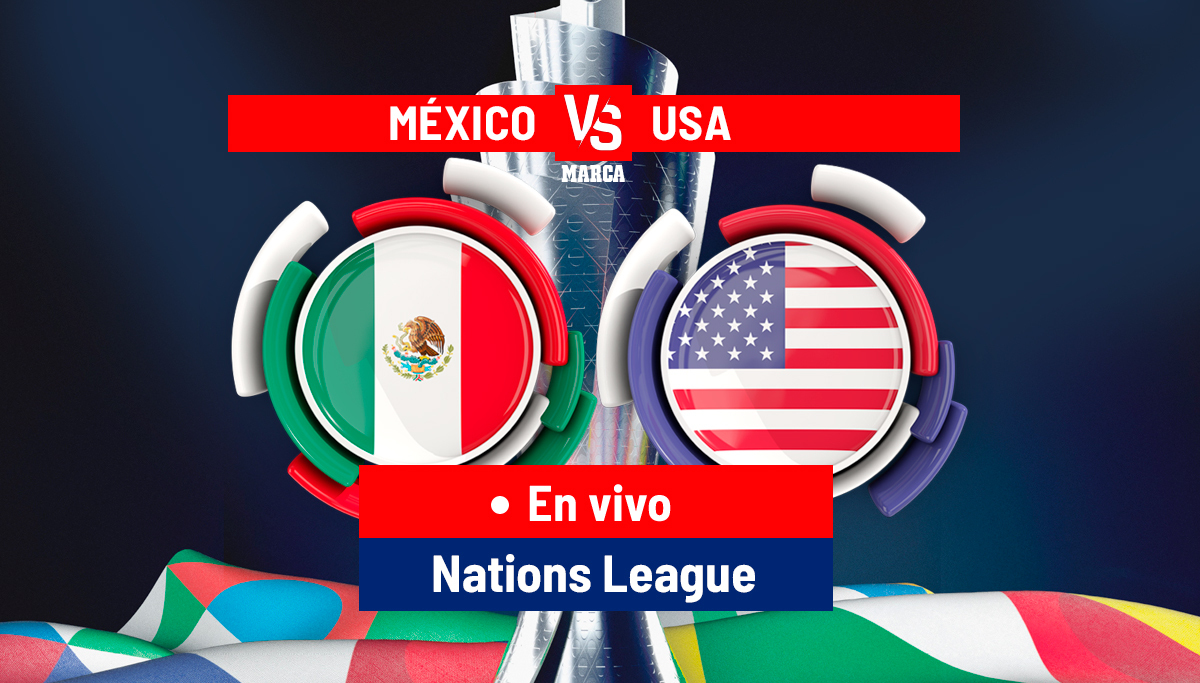 Estados Unidos vs Mxico EN VIVO hoy. Juego Semifinales Concacaf Nations League 2023
