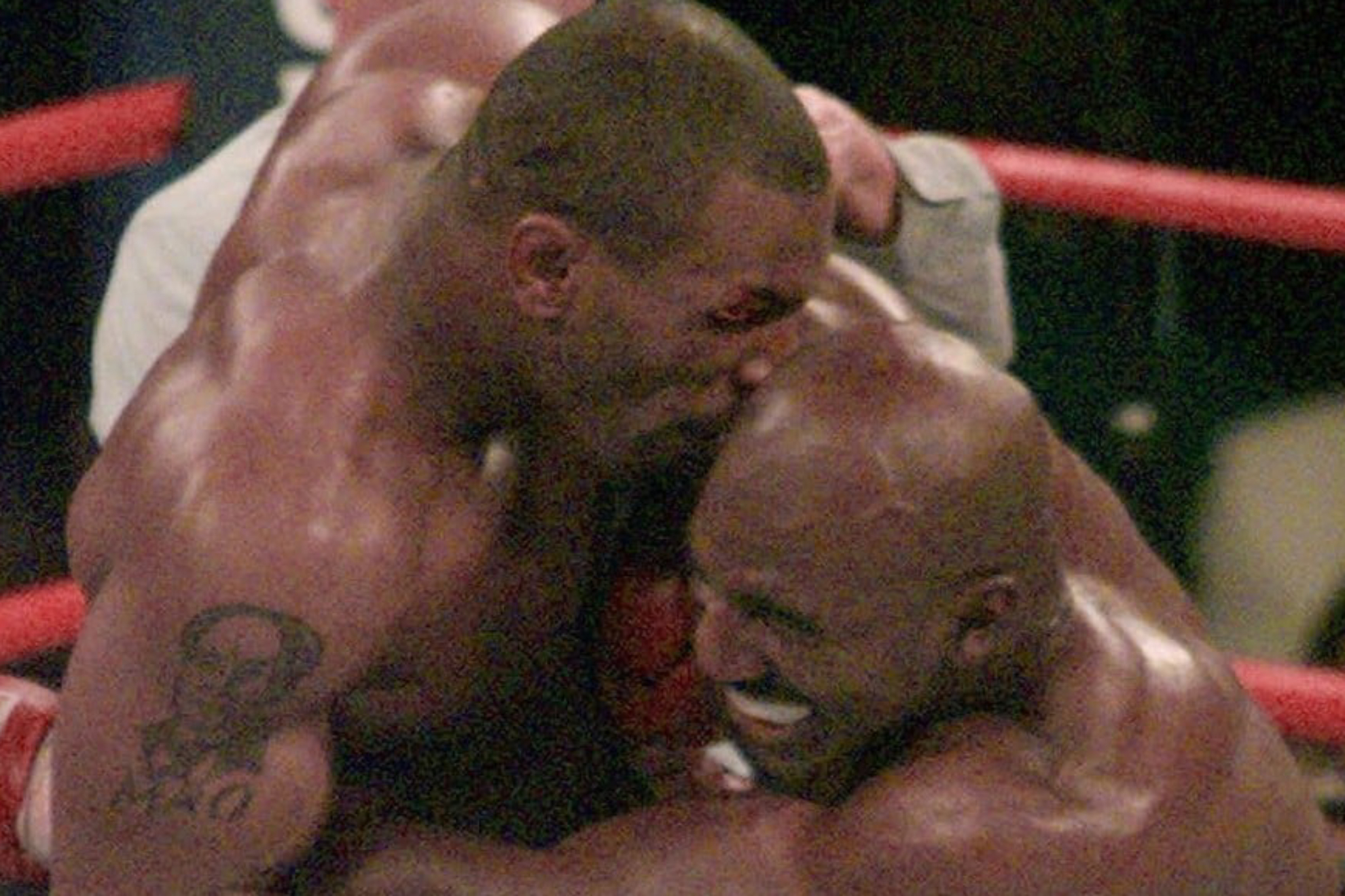 Mike Tyson vs. Evander Holyfield.