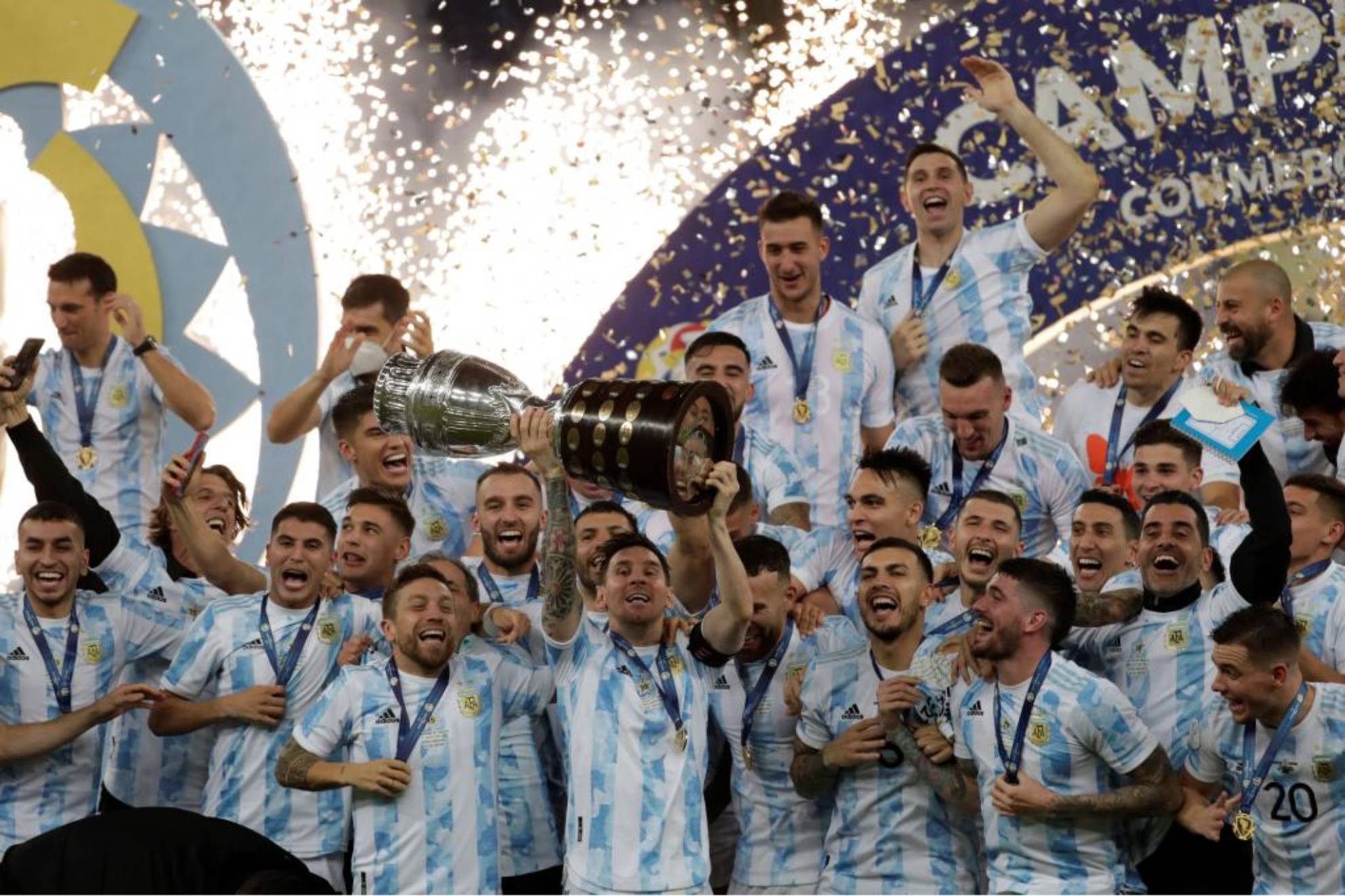 Argentina, vigente campen de la Copa Amrica