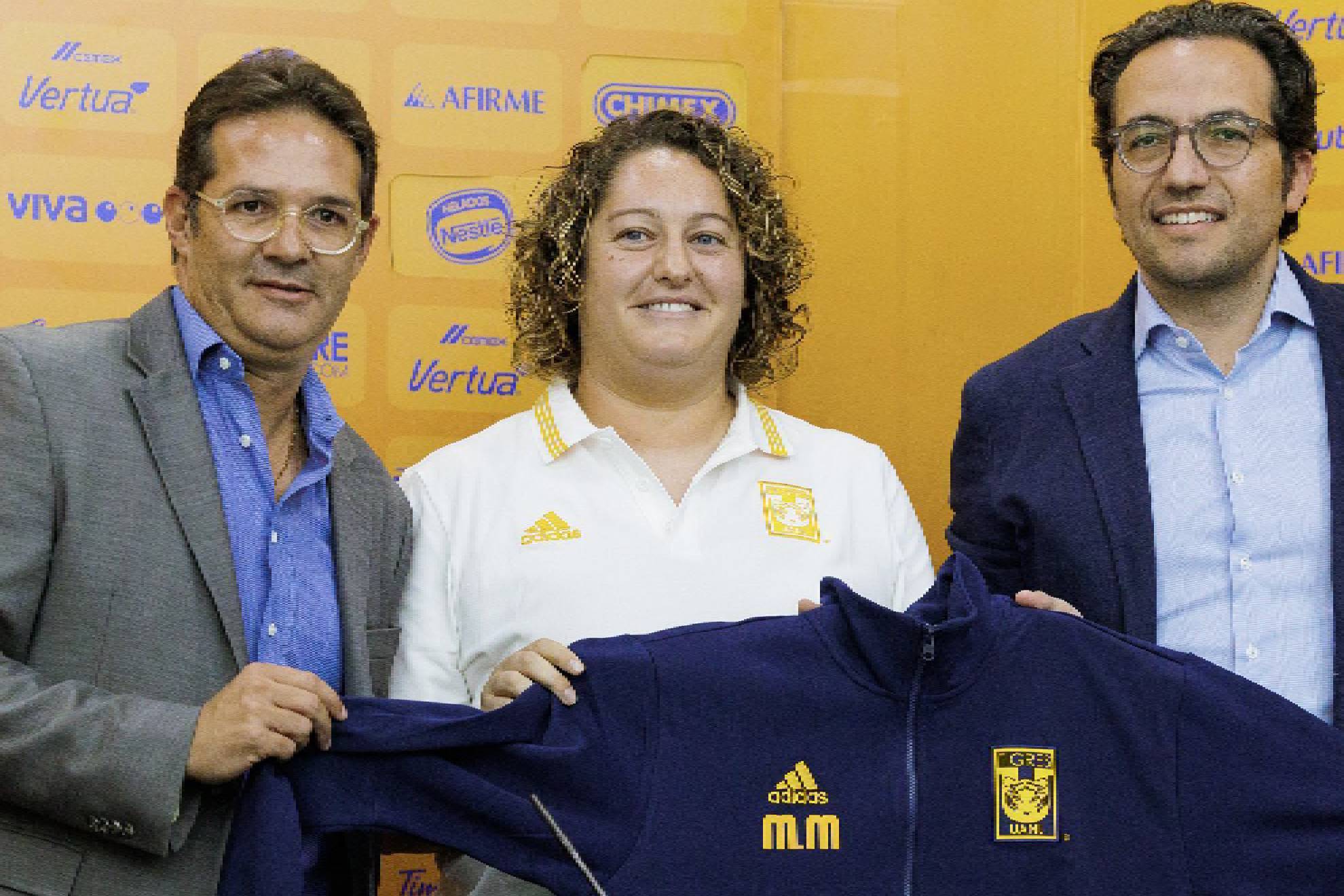 Mila Martnez fue presentada como la nueva directora tcnica de Tigres para el Apertura 2023.