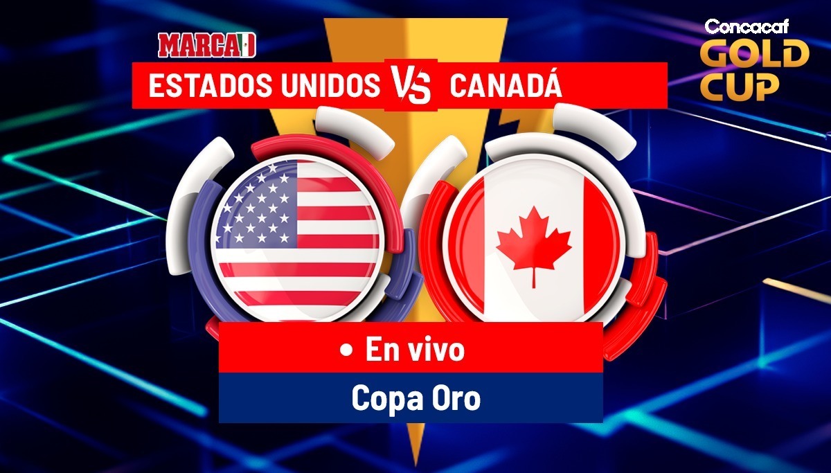 CONCACAF Copa Oro Estados Unidos vs Canadá EN VIVO hoy. Juego de
