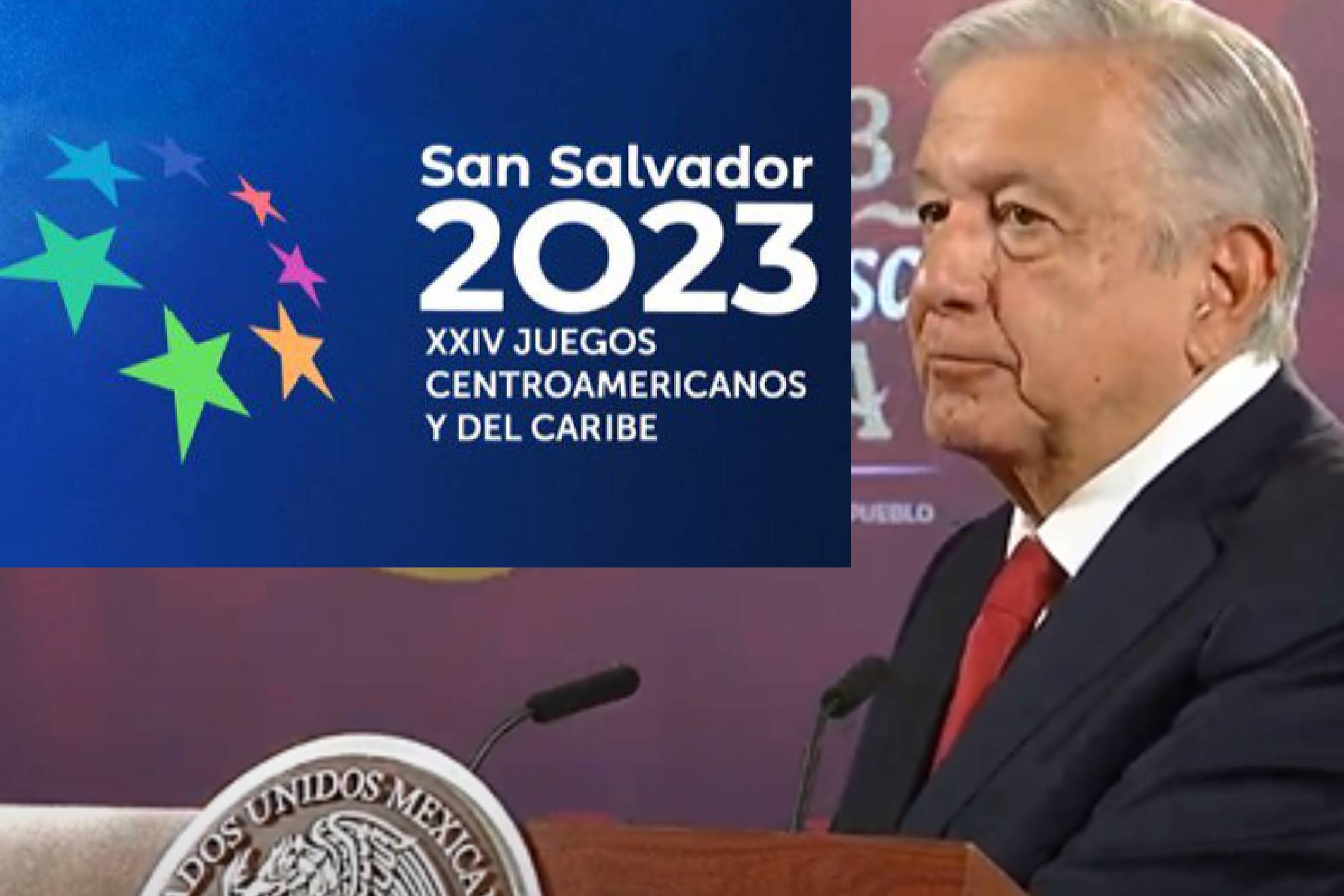 El Presidente de México, Andrés Manuel López Obrador, destacó la participación de México en los Juegos Centroamericanos