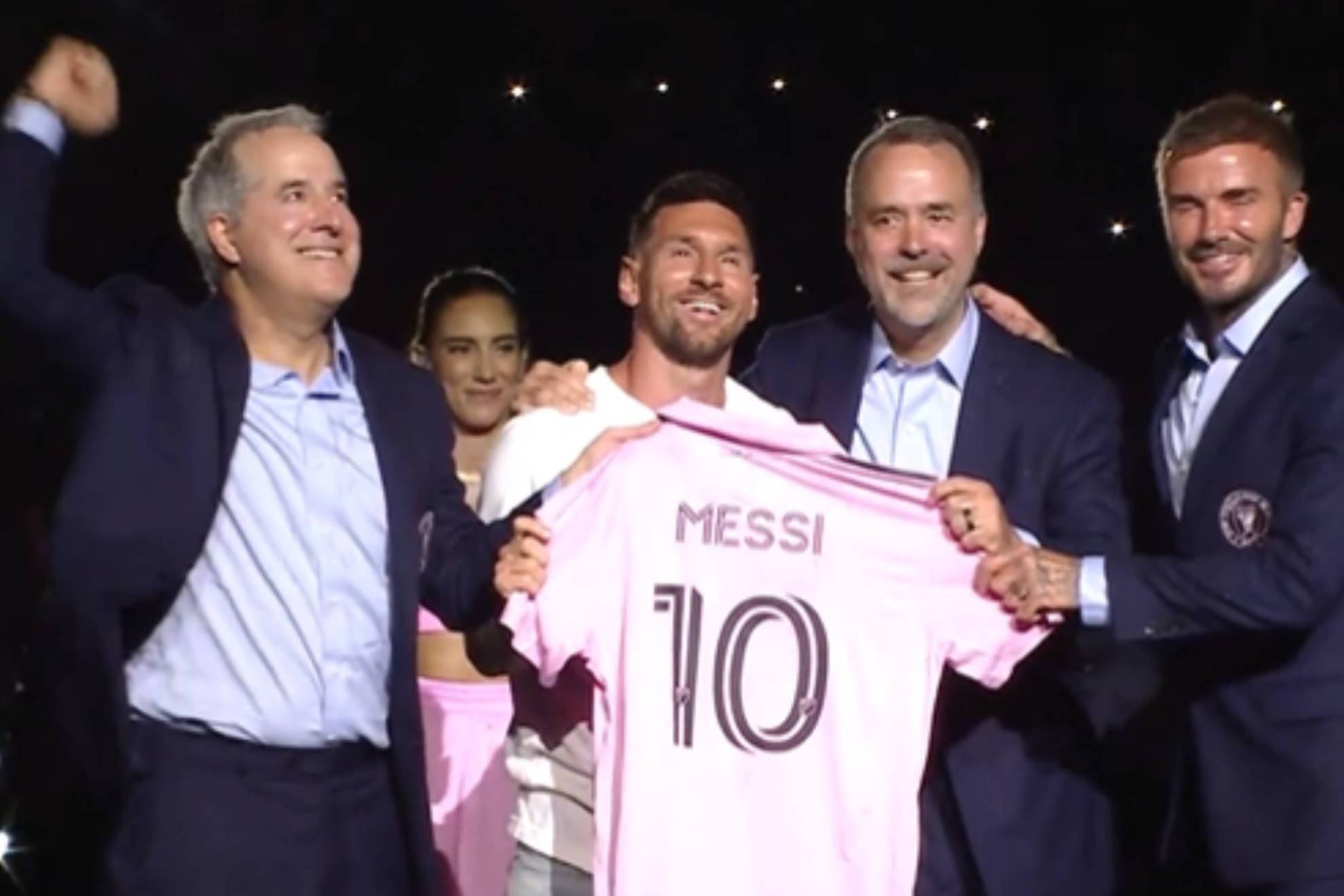 Messi, presentado en Inter Miami