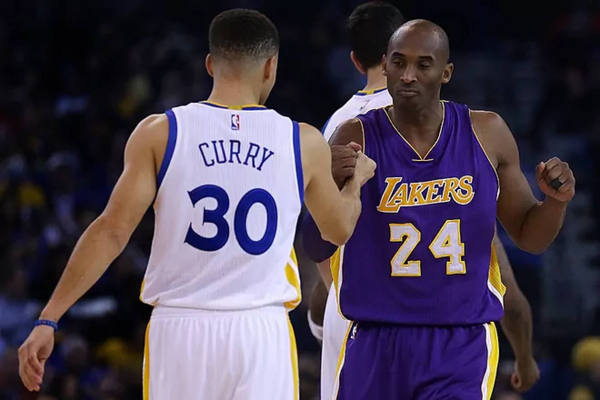 El legendario Kobe Bryant fue recordado por su colega Steph Curry.