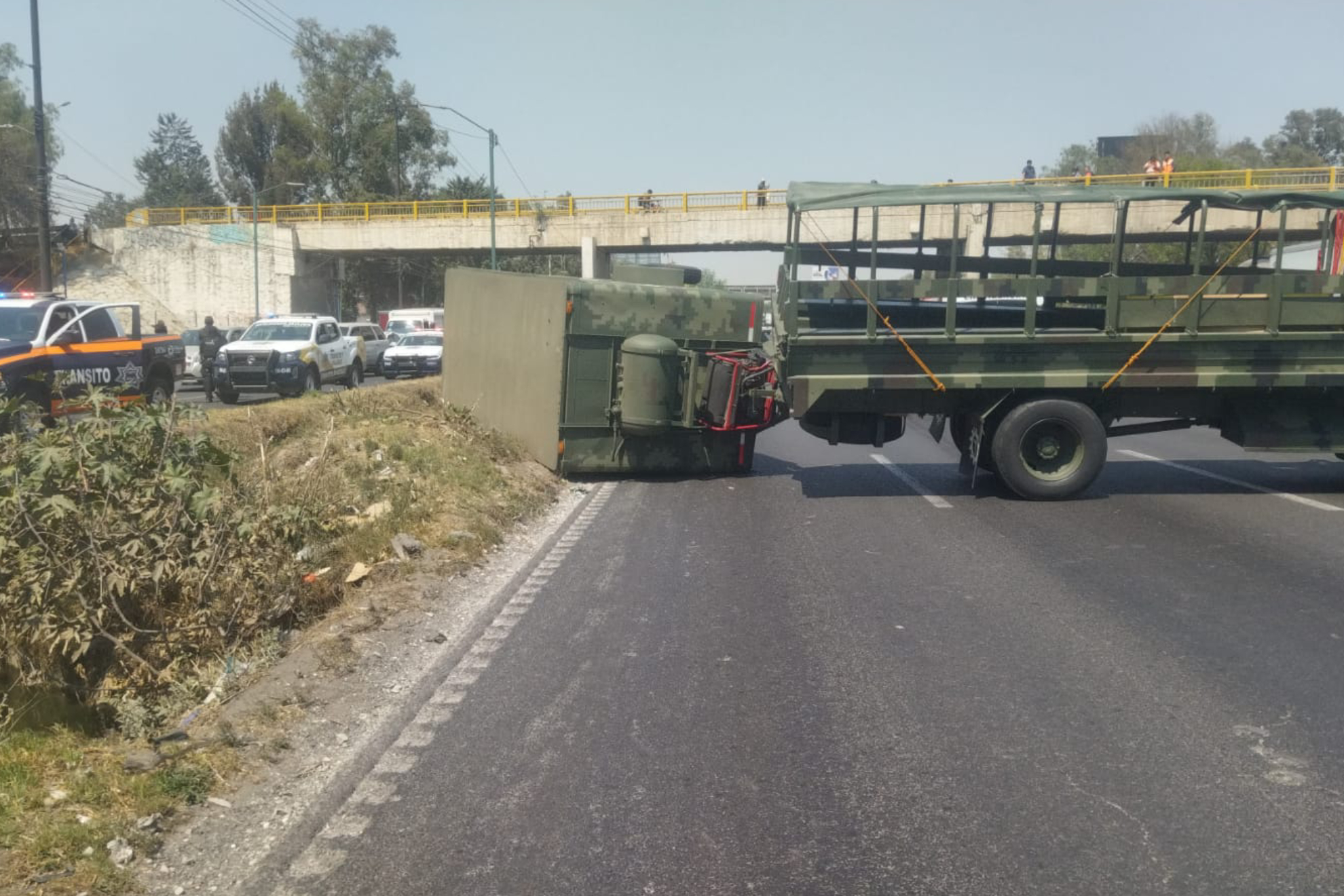 ¿qué Pasó En El Accidente De Hoy En La Carretera México Puebla Reportan Accidente Con Camión