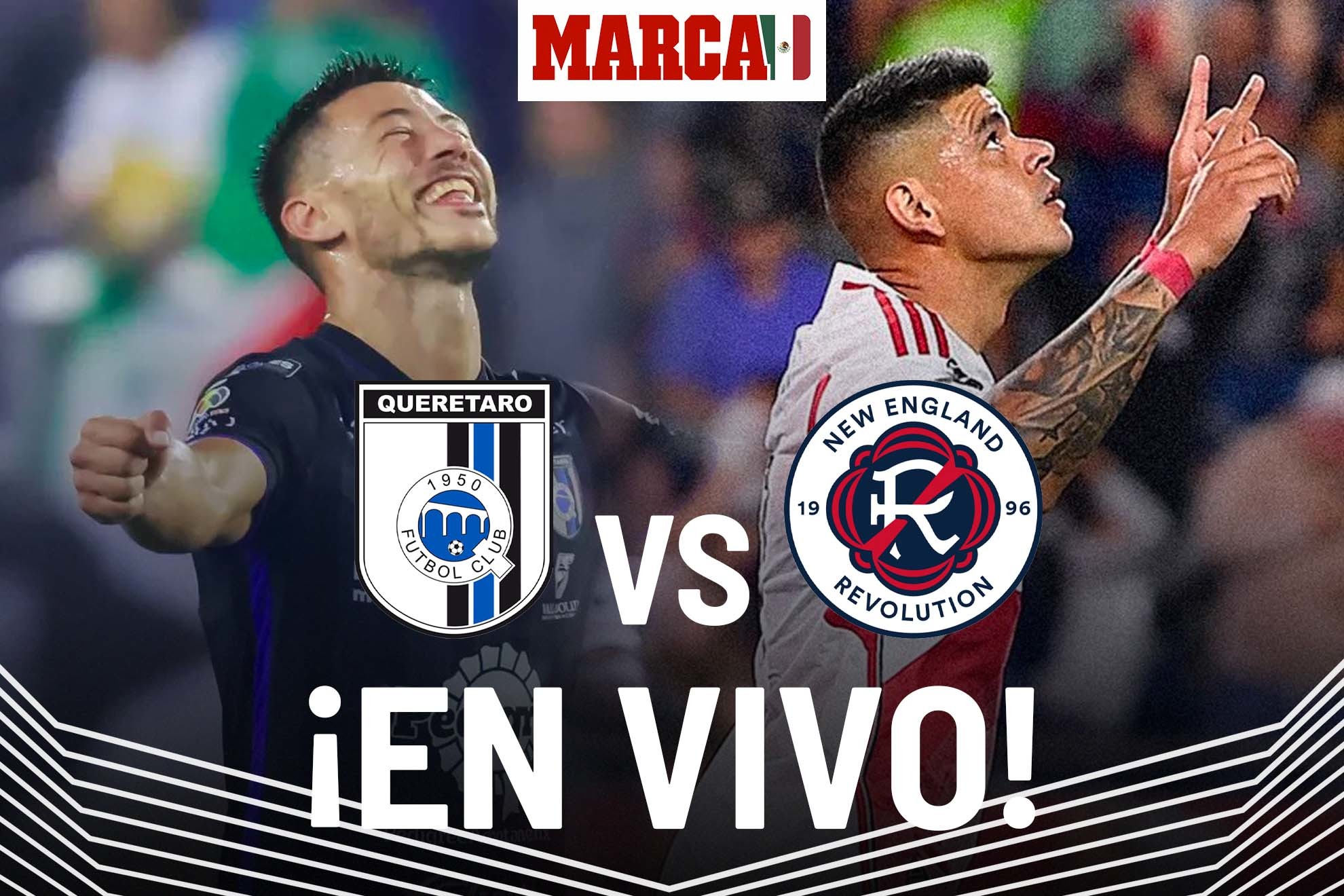 Leagues Cup Quer taro vs New England EN VIVO. Partido hoy 8vos