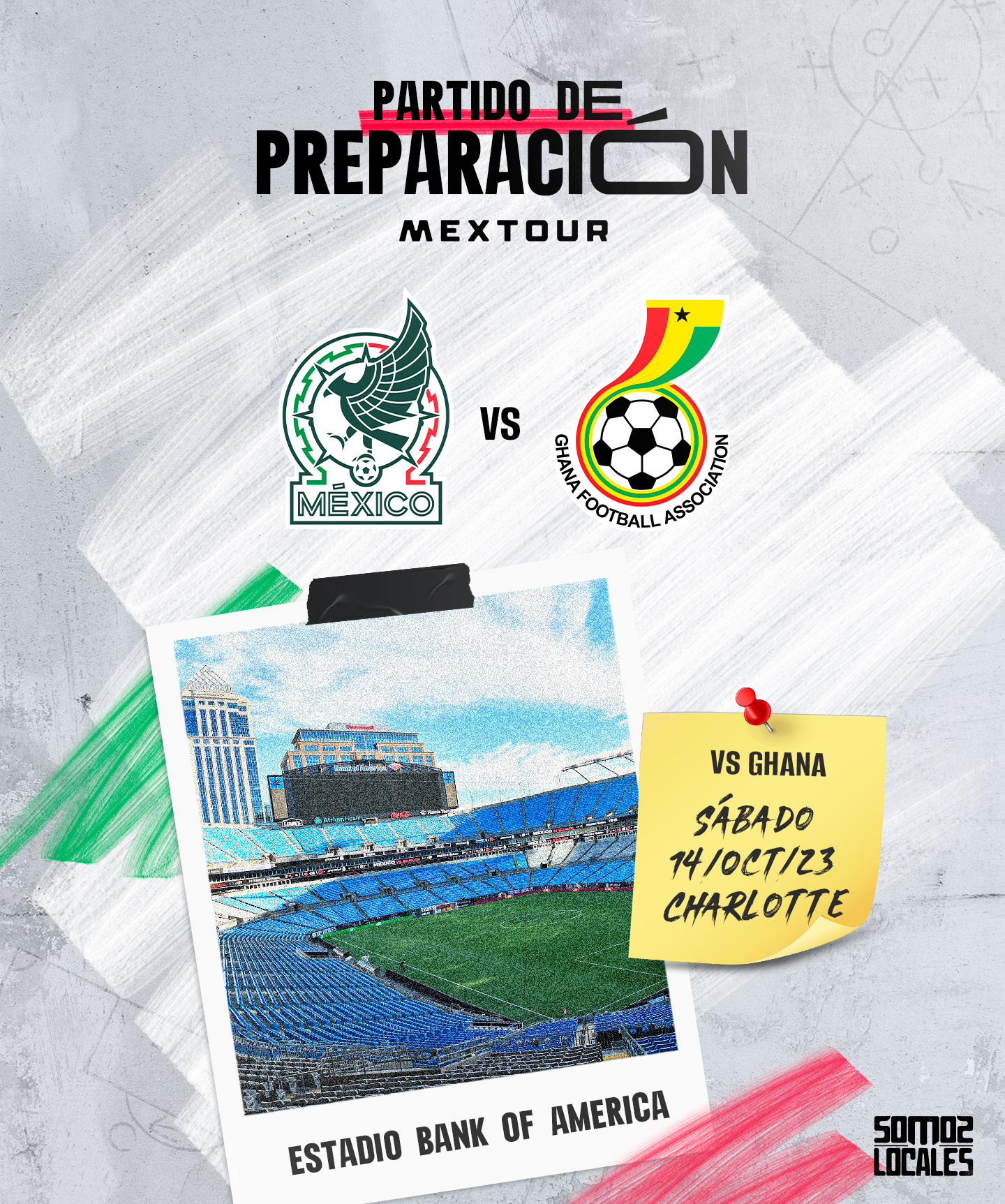 MexTour Selección Mexicana confirma sede y horario del amistoso ante