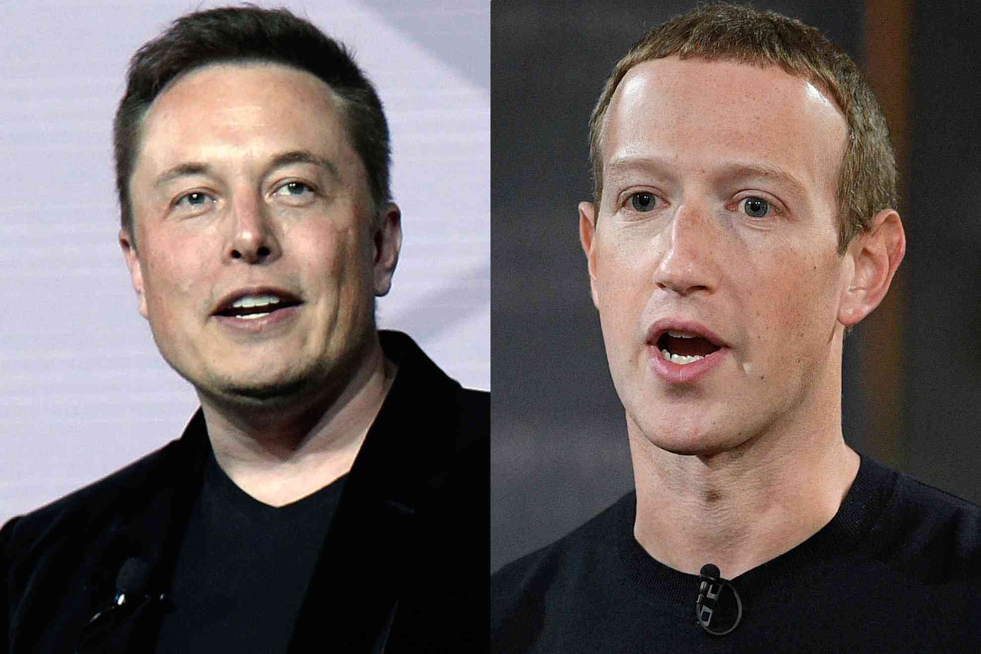 Elon Musk vs. Mark Zuckerberg.