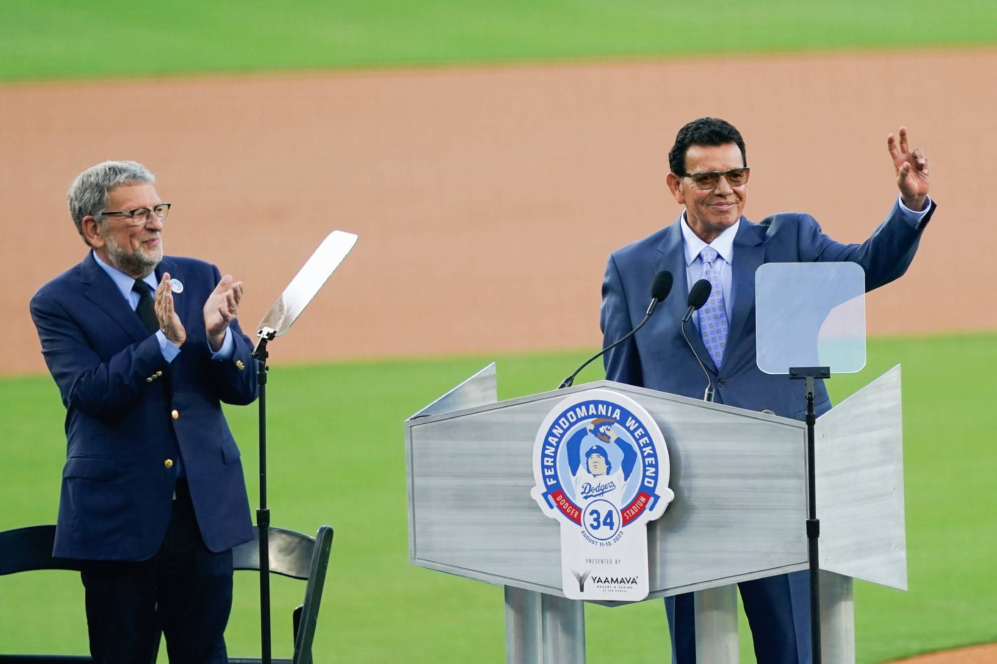 JAIME JARRÍN habla en el HOMENAJE de FERNANDO VALENZUELA con