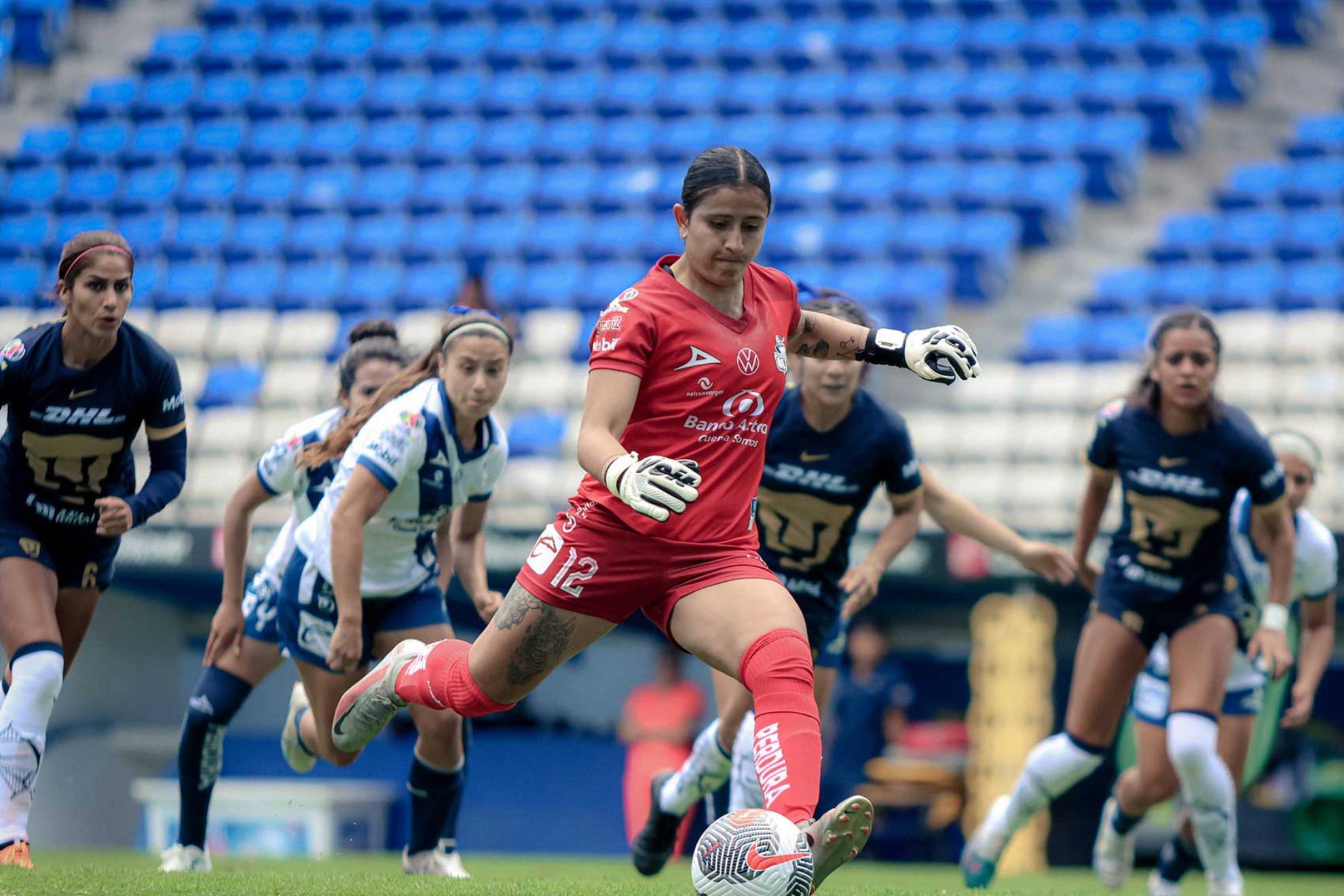 Karla Morales Puebla Pumas Liga MX Femenil