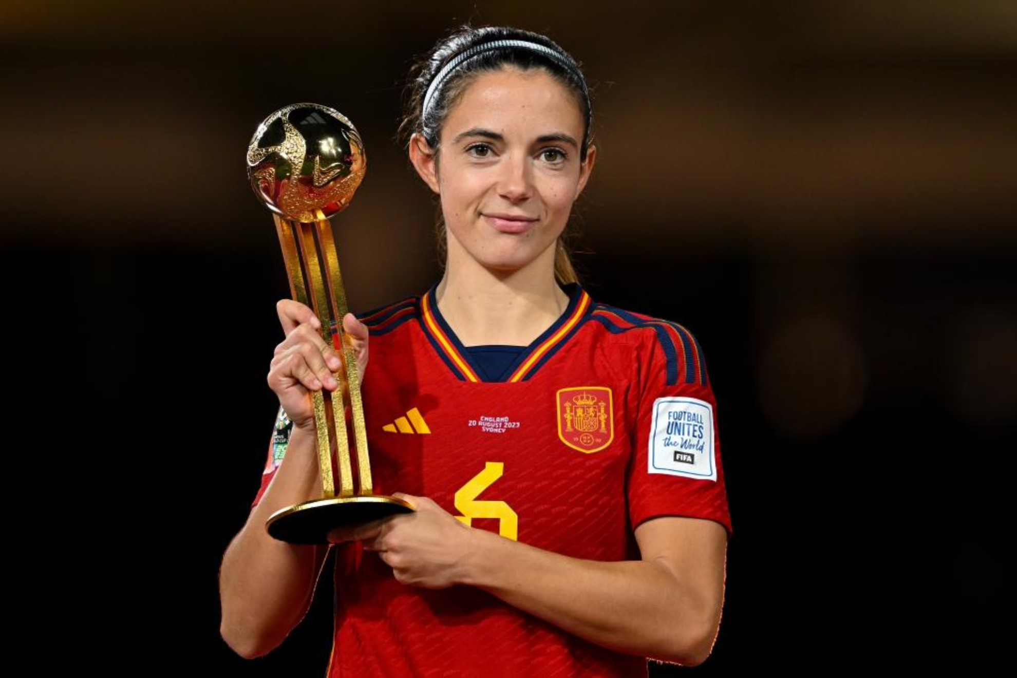 La española Aitana Bonmatí, Balón de Oro del Mundial femenil