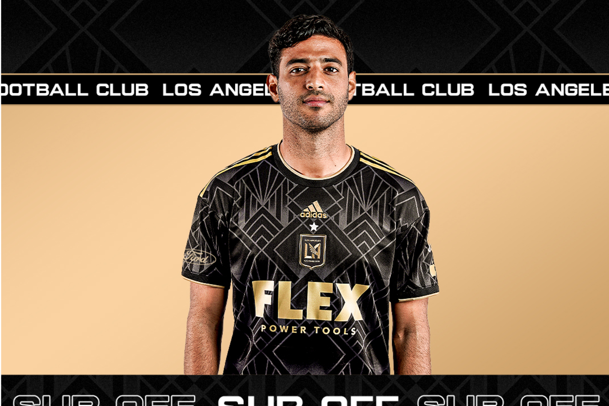 MLS  Carlos Vela y LAFC presentaron una modificación en su escudo para la  temporada 2023