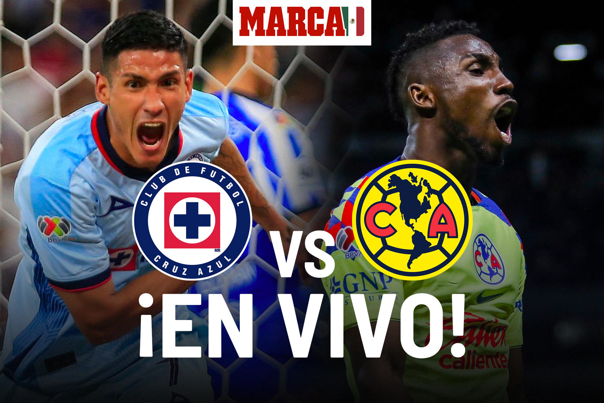 Liga MX 2023 Juego Cruz Azul vs América EN VIVO Online. Partido de hoy