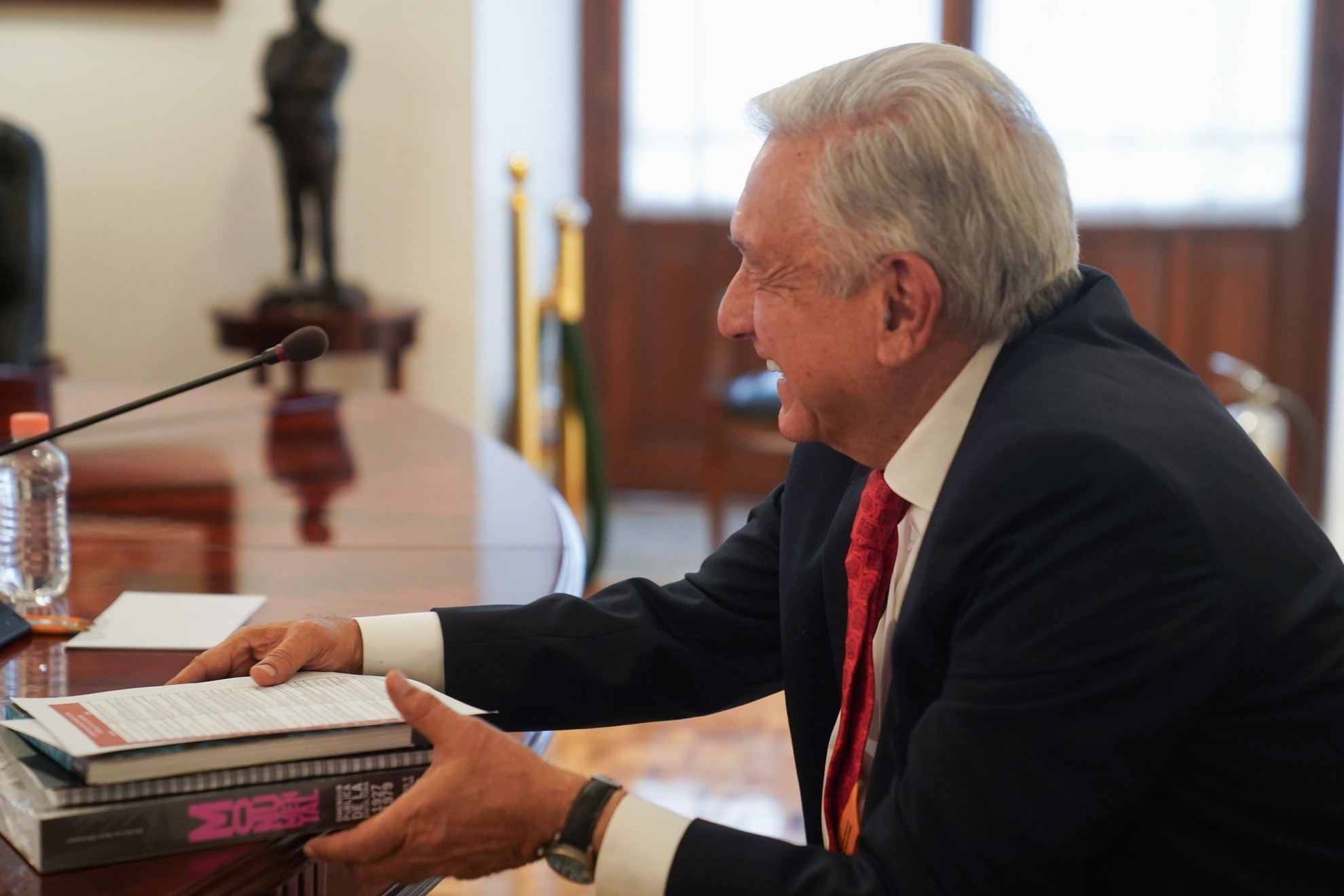López Obrador está listo para rendir cuentas a un año del fin de su mandato.